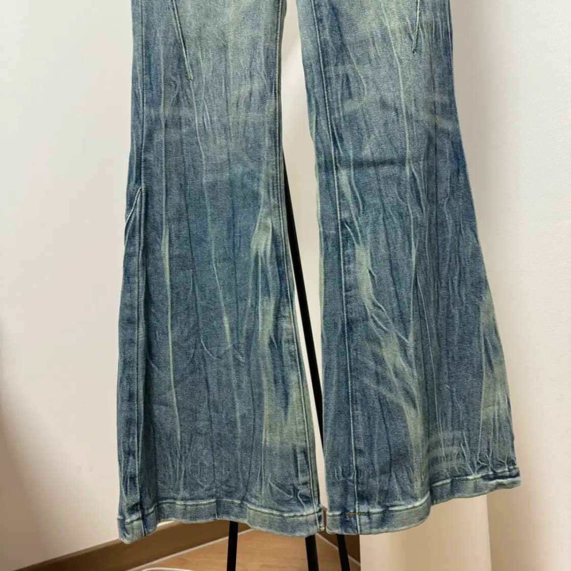 워싱 롱 부츠컷 청바지 s(26-7) 상품이미지7