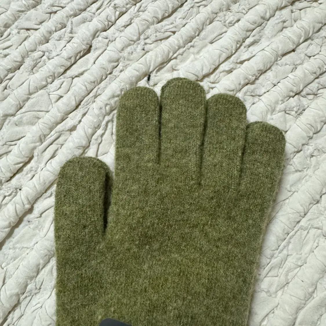 세켤레 같이(아이보리 카키 레드) 울 80 아크릴 20 국산 상품이미지2