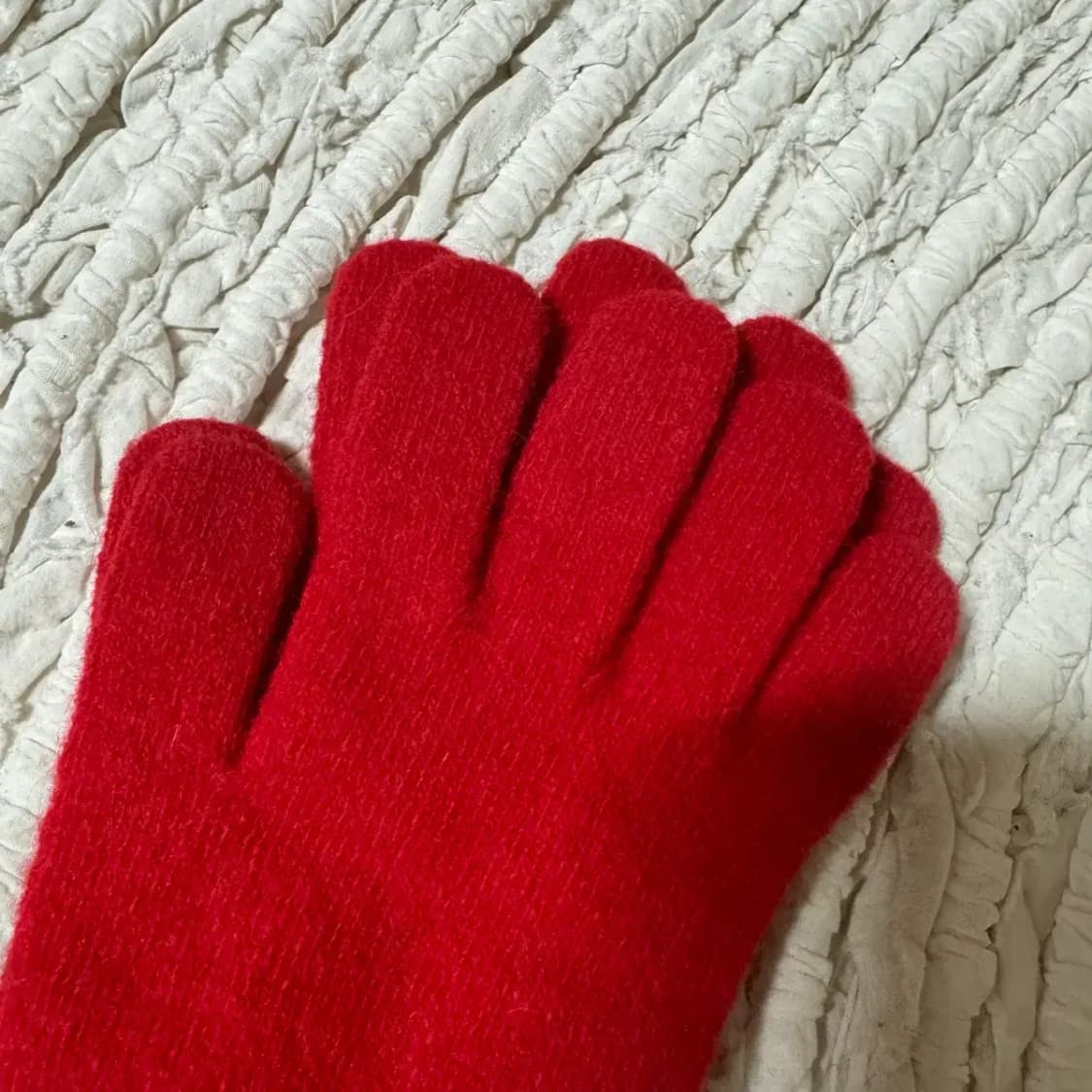 세켤레 같이(아이보리 카키 레드) 울 80 아크릴 20 국산 상품이미지4