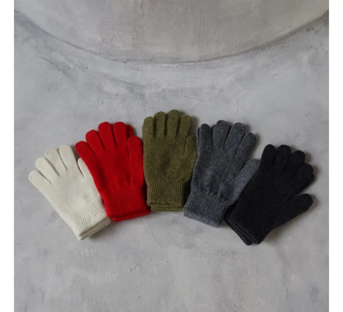 세켤레 같이(아이보리 카키 레드) 울 80 아크릴 20 국산 상품이미지6