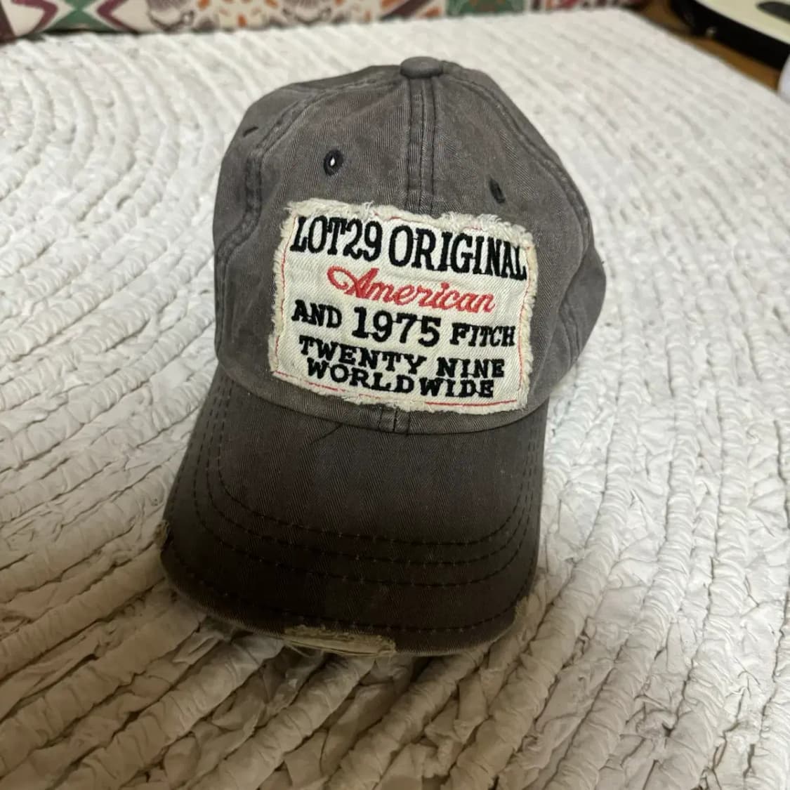빈티지 워싱 볼캡 모자 y2k lot29 상품이미지2