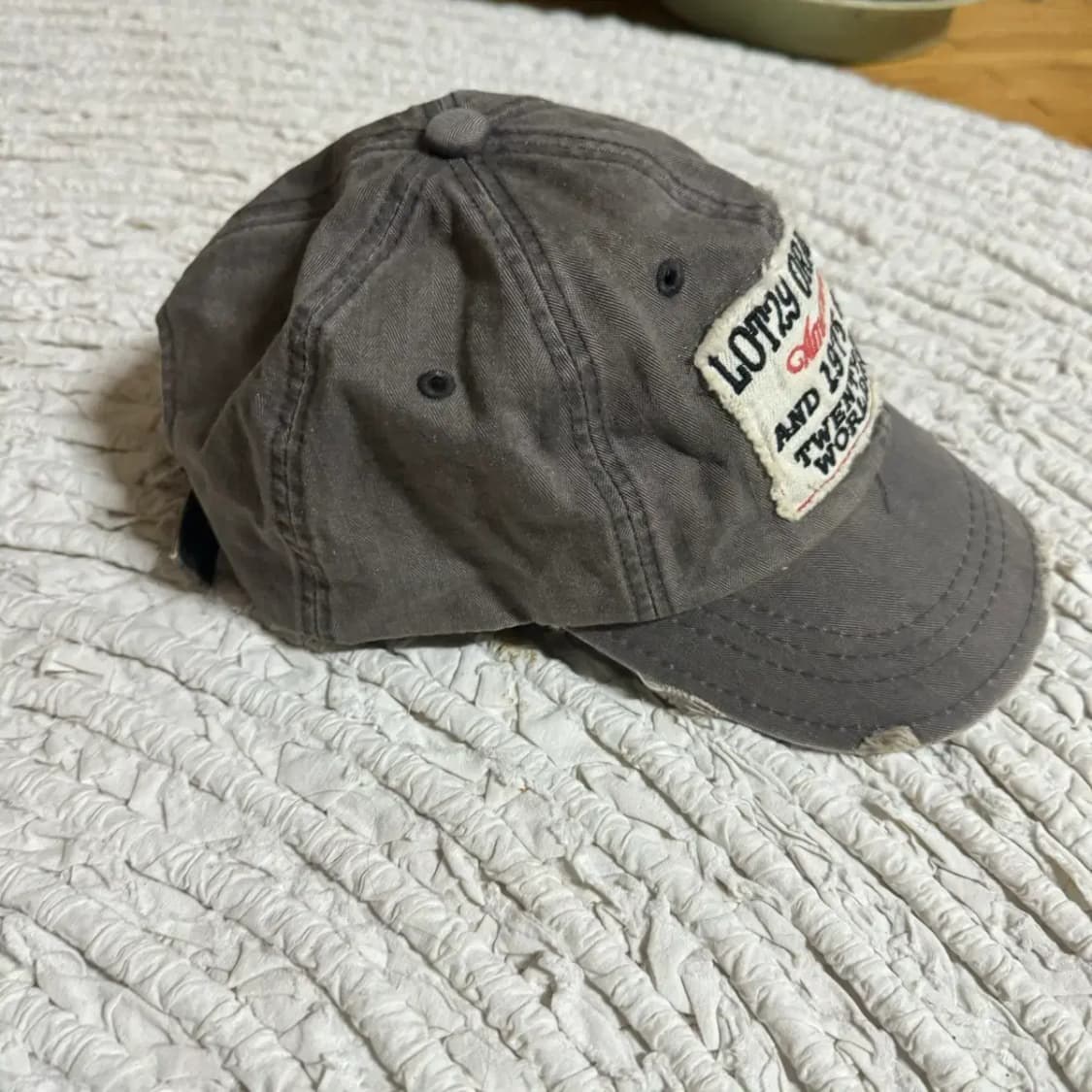 빈티지 워싱 볼캡 모자 y2k lot29 상품이미지3