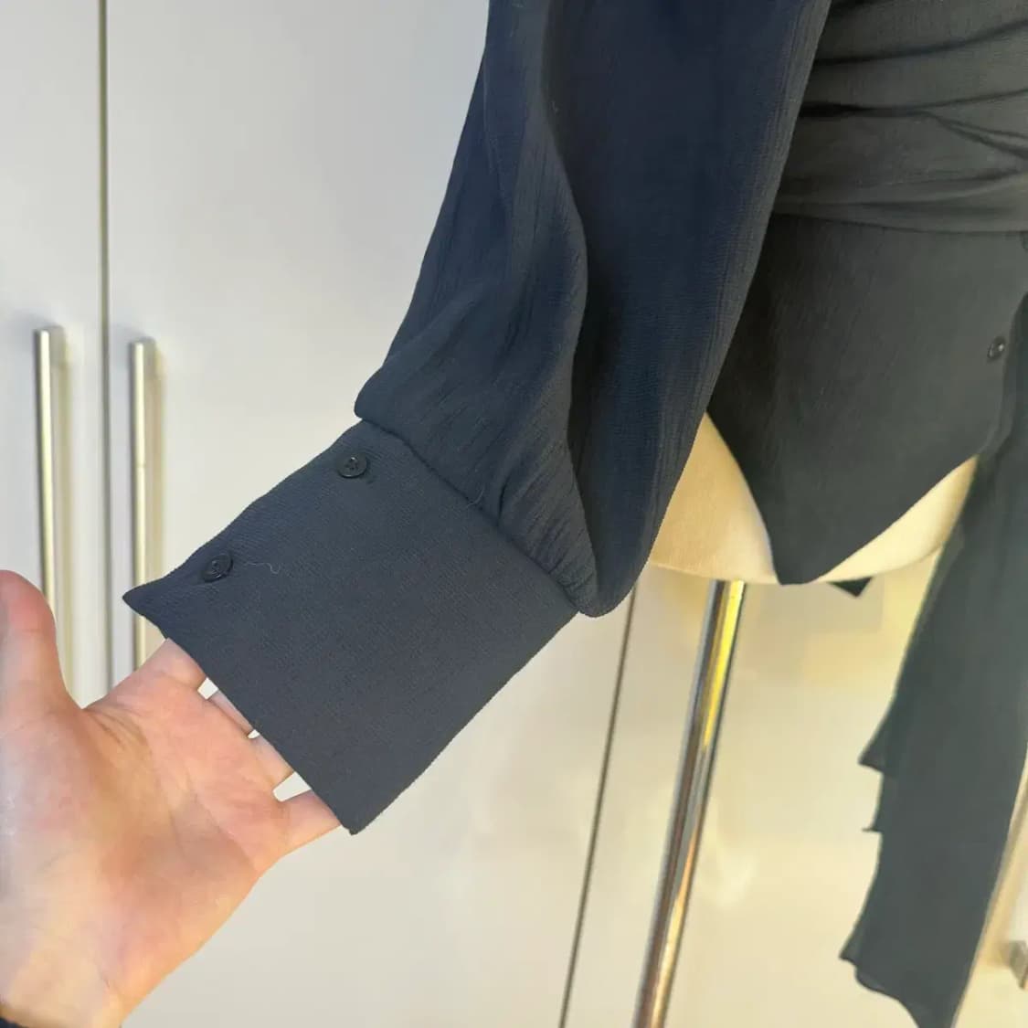 랩 퍼프 묶음 블라우스 상품이미지7