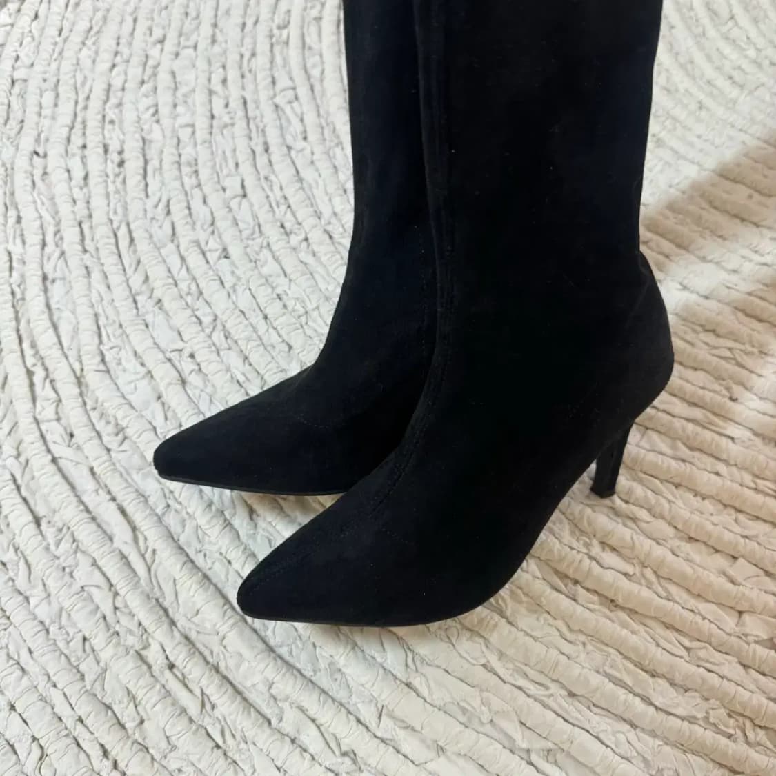 싸이하이 니하이 스웨이드 롱부츠 230 9cm 상품이미지4