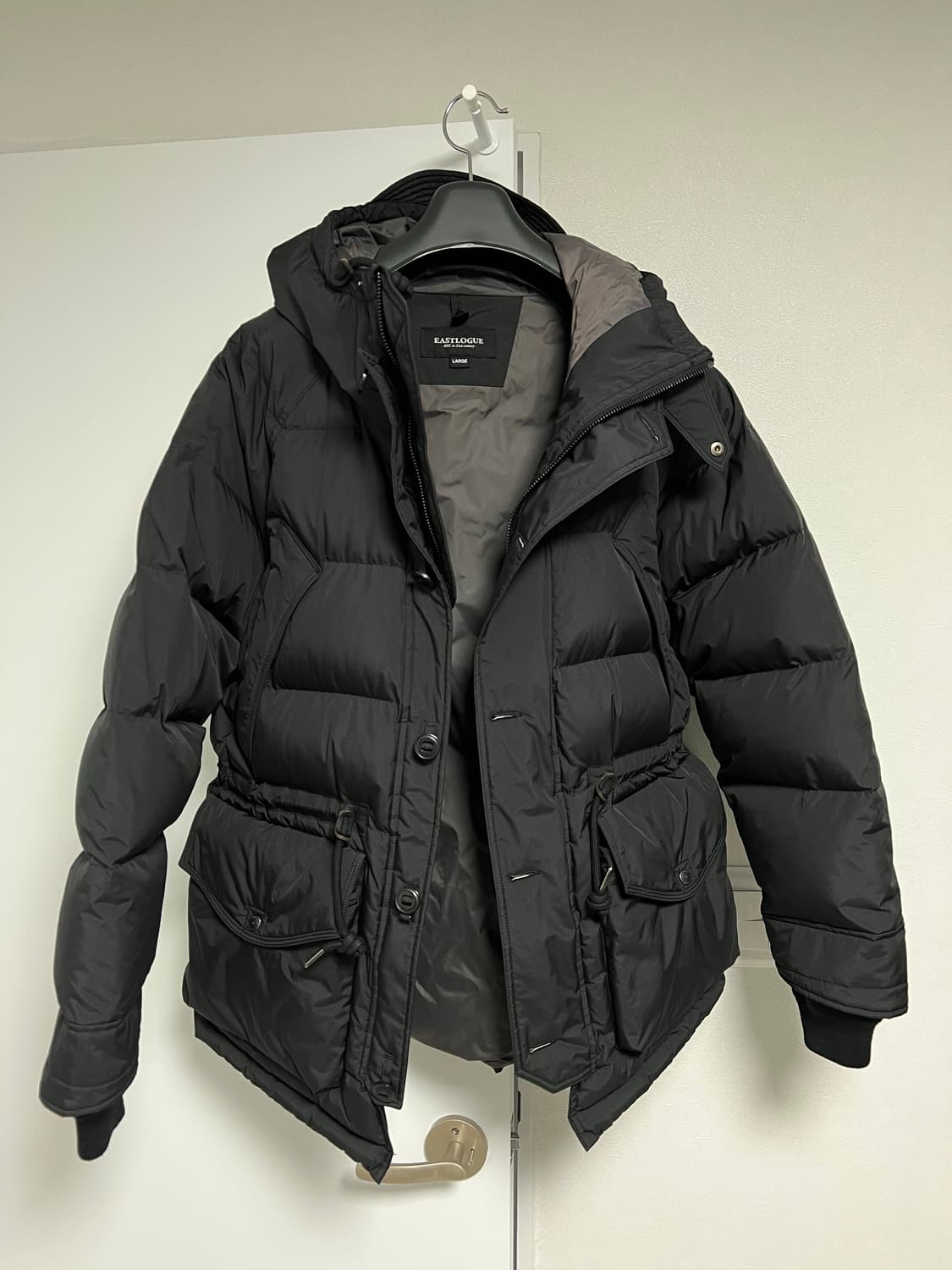 이스트로그 유틸리티 패딩 블랙 L  상품이미지1