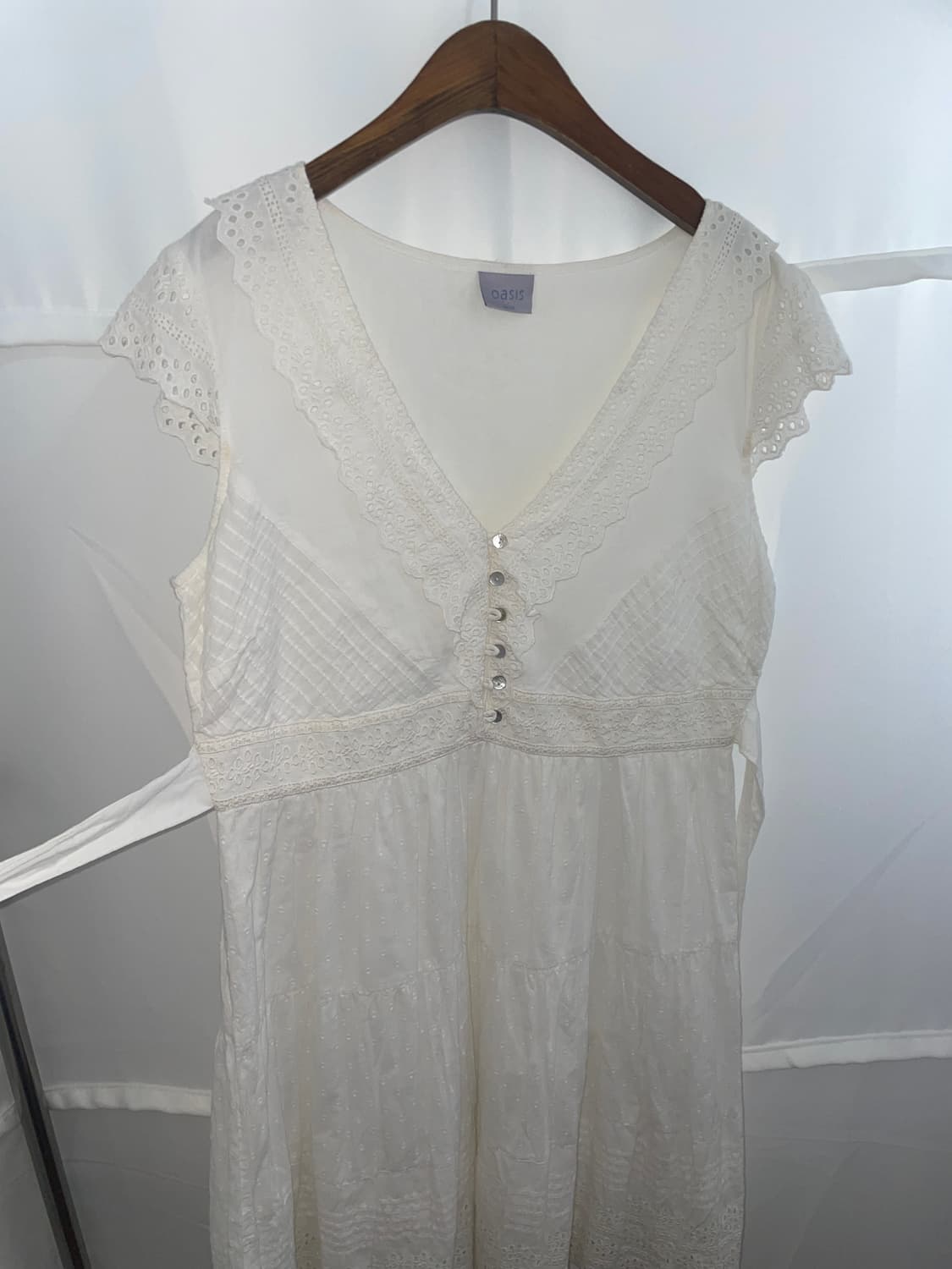 자수 원피스 버튼 일본 빈티지  상품이미지3