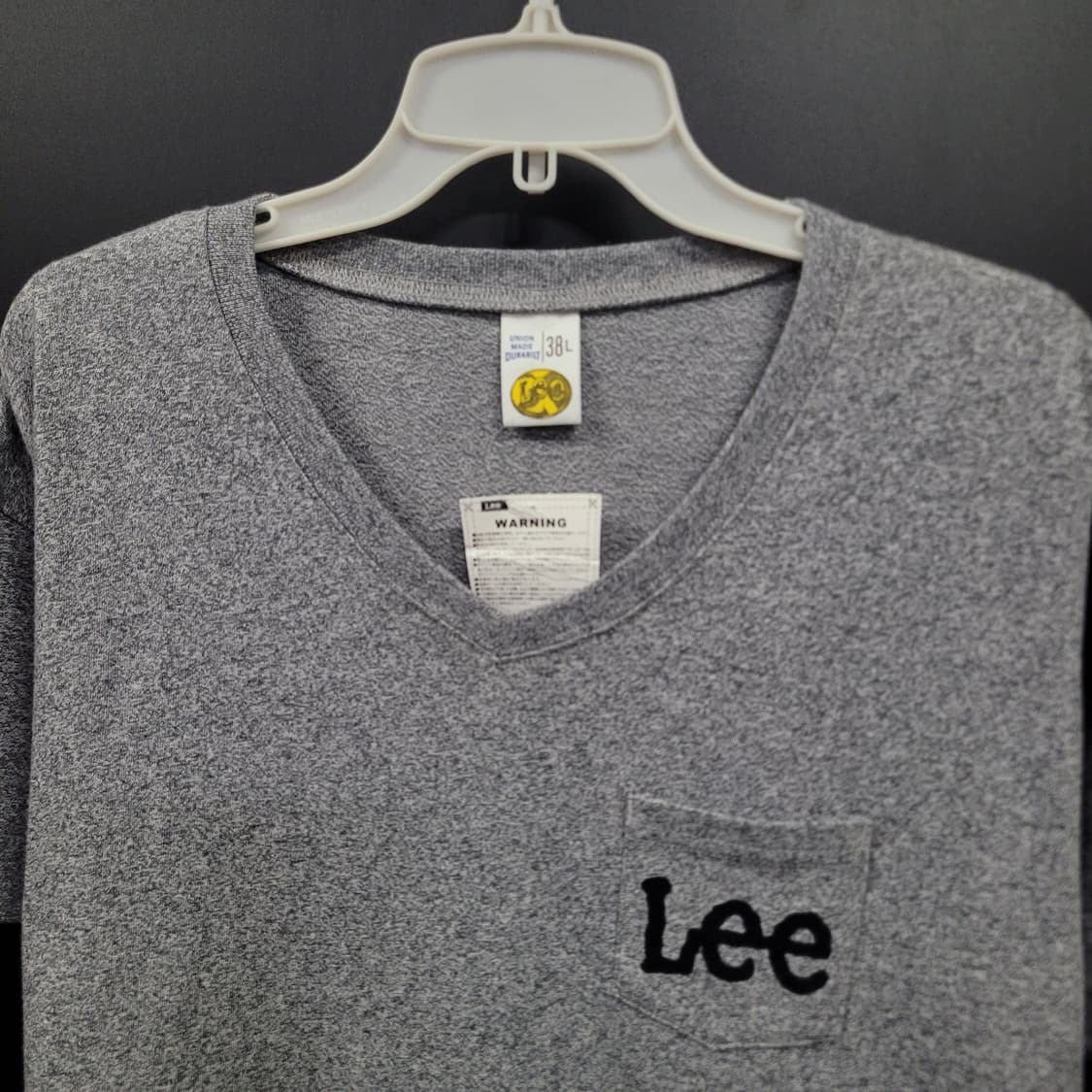LEE UNION MADE DURABILT 브이넥 셔츠(새제품급) 상품이미지2