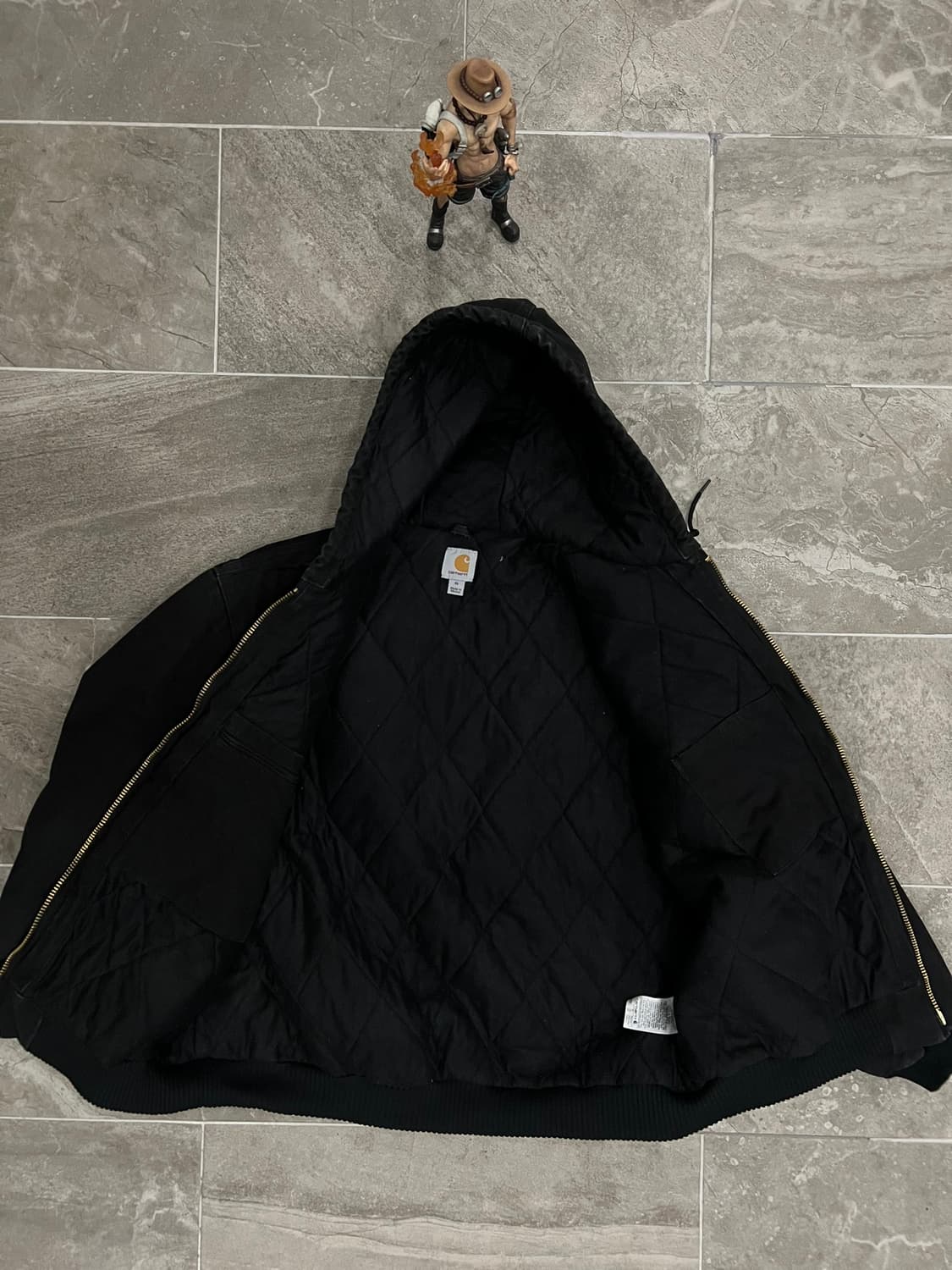 (XL) 칼하트 덕 액티브 후드자켓 J130 BLK 블랙 상품이미지3
