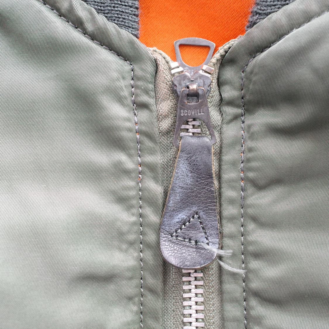 70s 미군 오리지널 알파 L-2B 항공점퍼 M사이즈 빈티지 밀리터리 상품이미지3