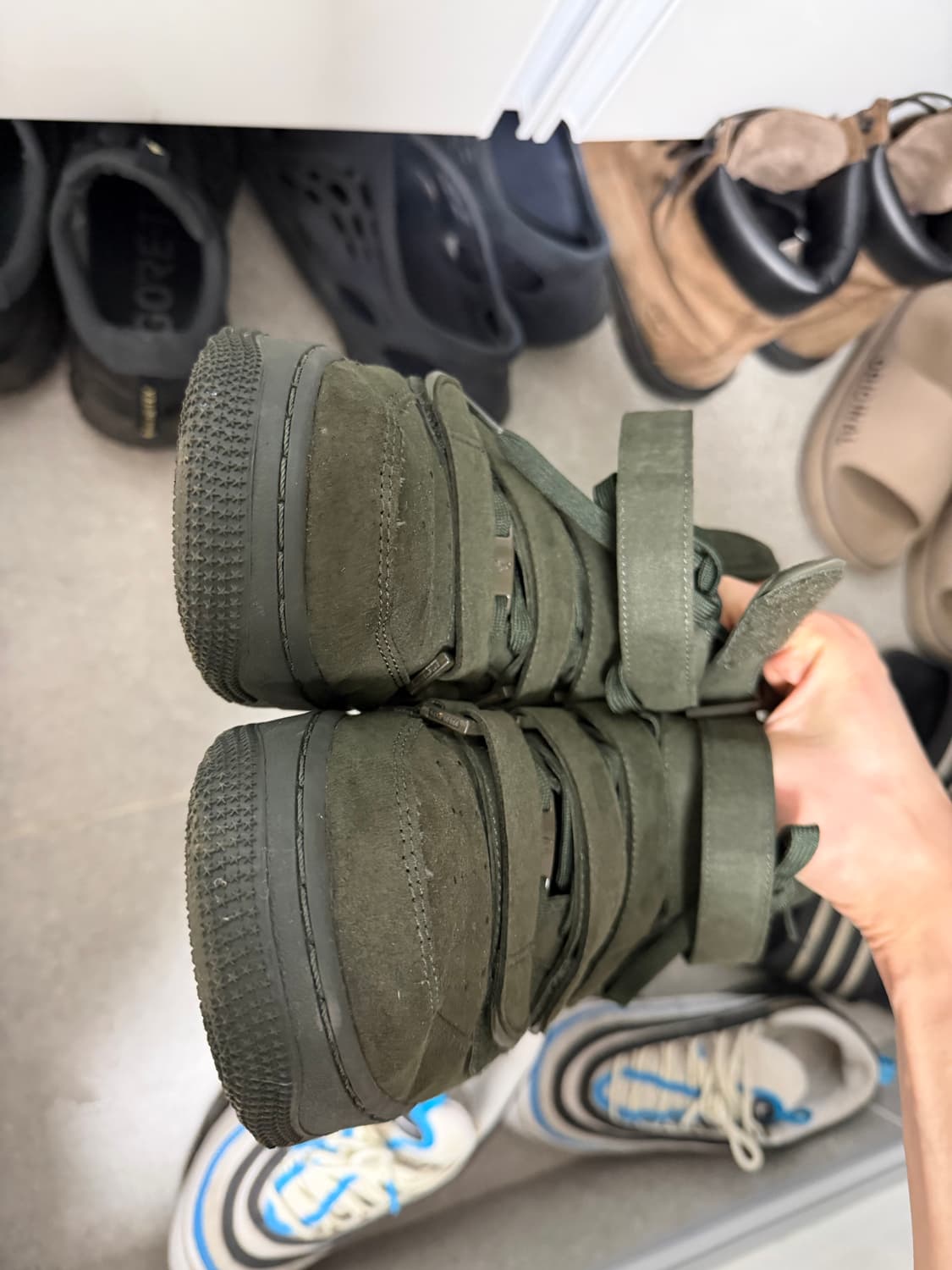 나이키 x 빌리 아일리시 에어포스 1 하이 '07 SP 세쿼이아 상품이미지7