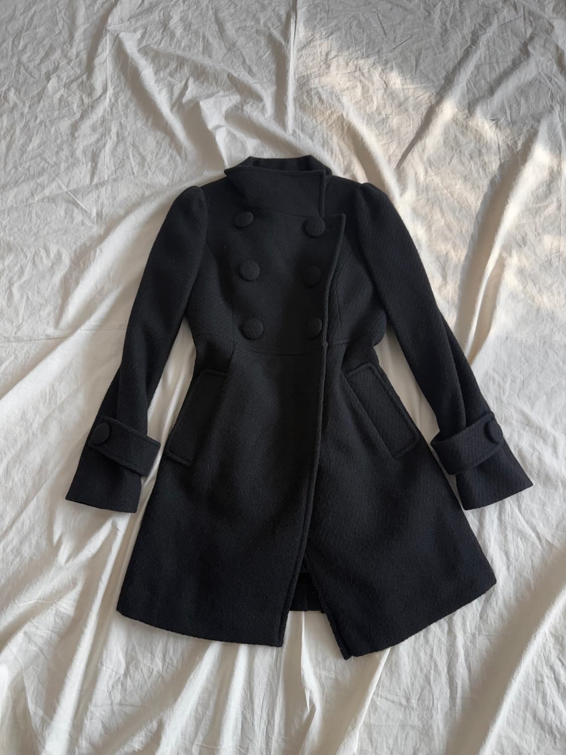 세실맥비 고스로리 로걀 공겜여주 펑크 락시크 울코트 상품이미지1