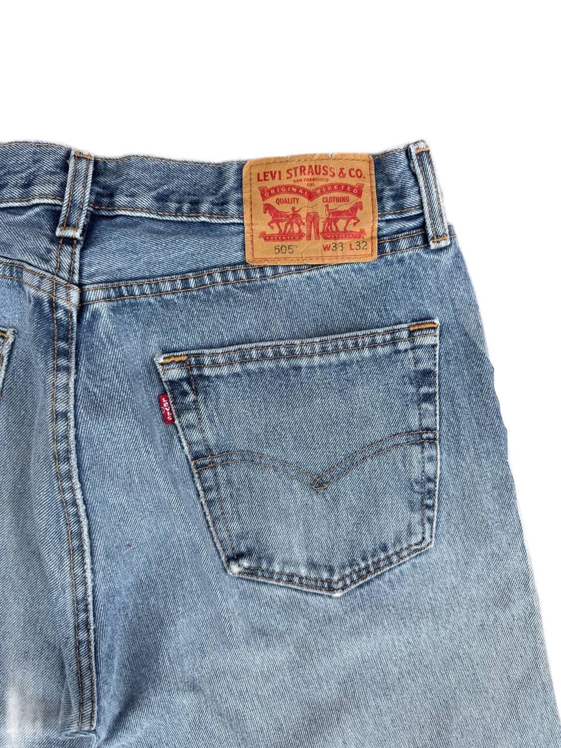 Levis 505 indigo jeans (32) a33 상품이미지4