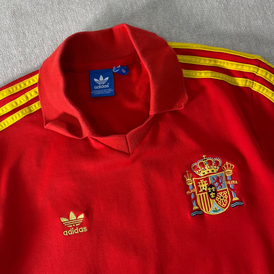 95 아디다스 유로파x스페인 카라 반팔티 상품이미지3