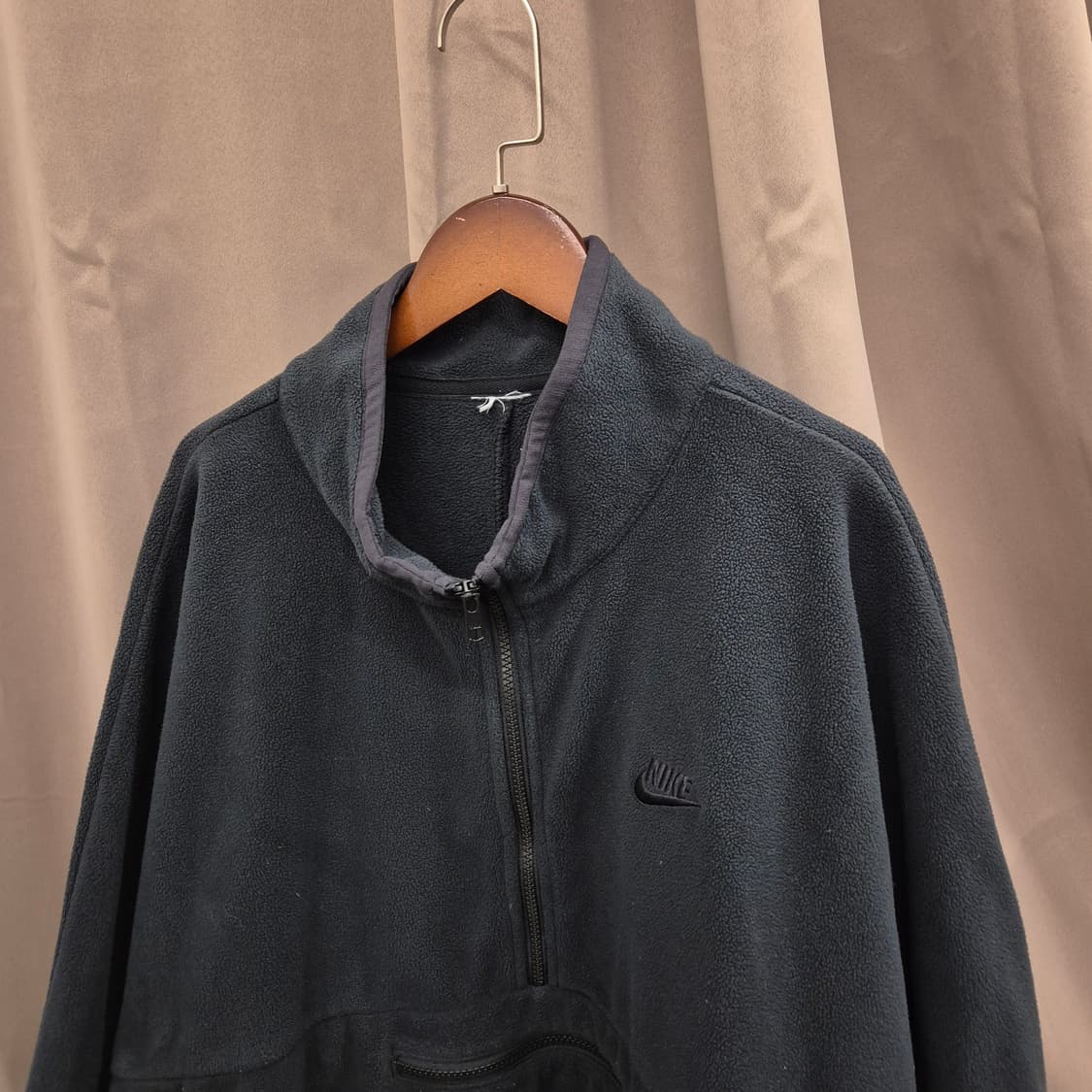 나이키 오버핏 반집업 아노락 후리스 2XL 상품이미지2