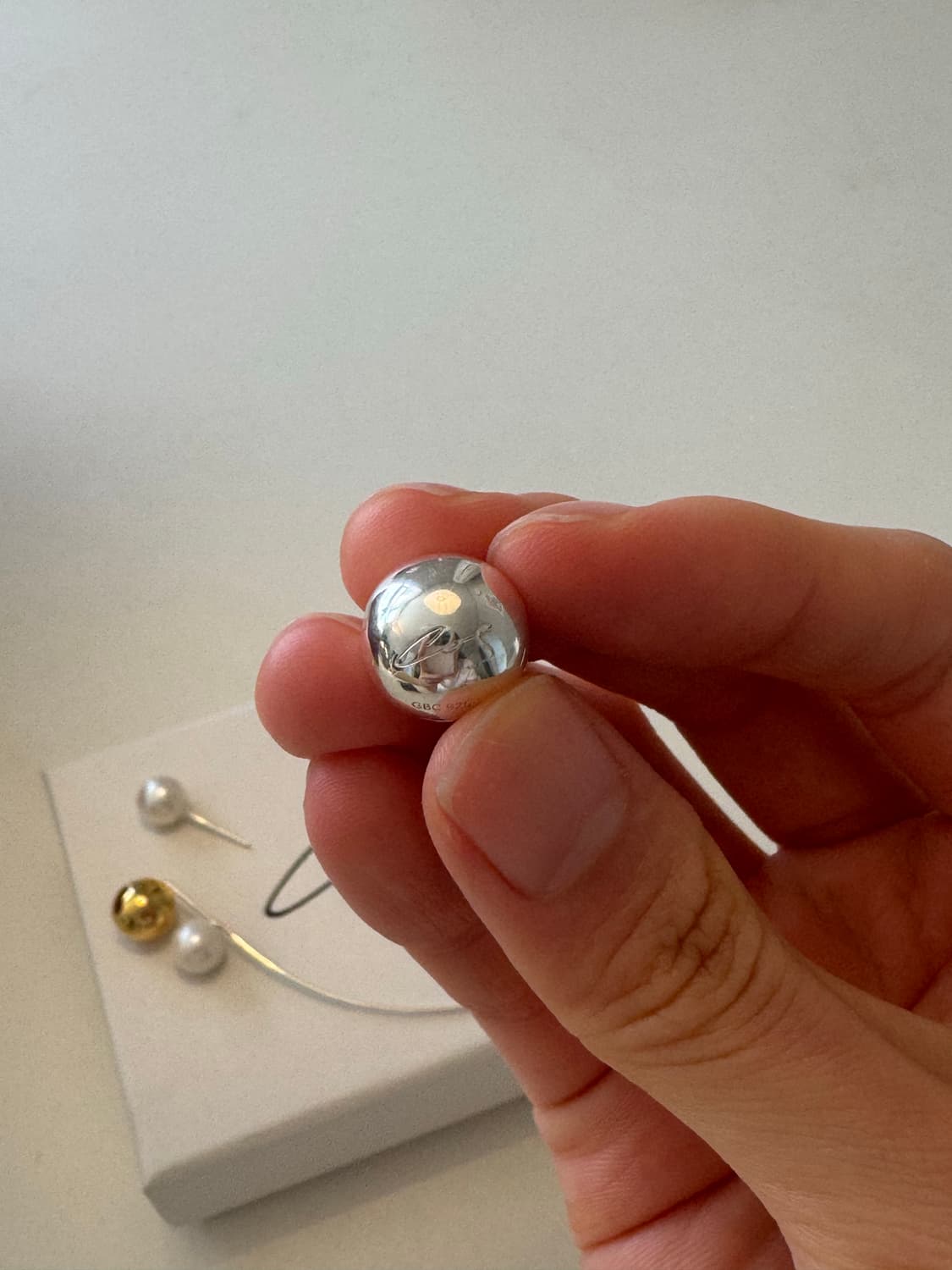 코스 진주귀걸이 cos atelier pearl earrings 상품이미지4