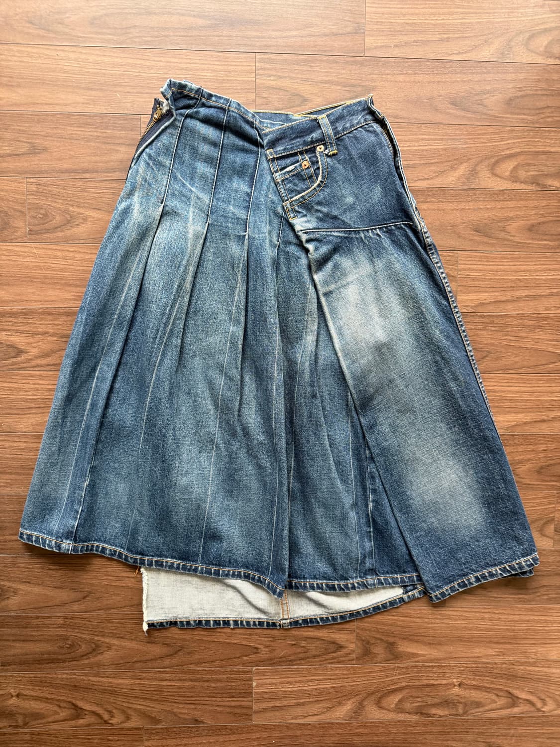 준야와타나베 데님 스커트 상품이미지1