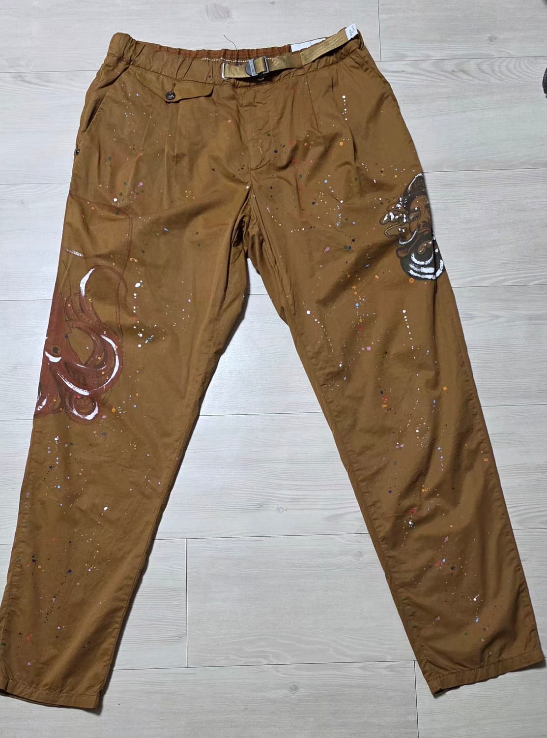 화이트샌드 페인팅프린트 펜츠 30 상품이미지1