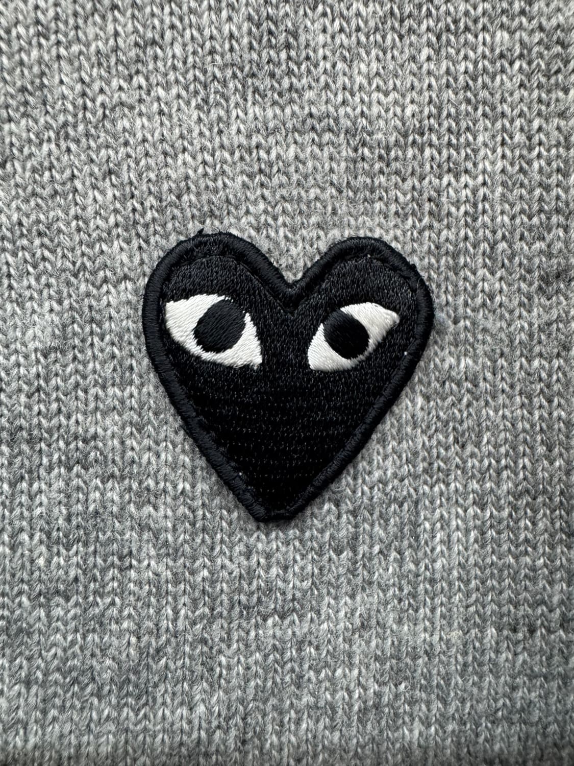 꼼데가르송 로고와펜 가디건 M(95~100) 상품이미지3