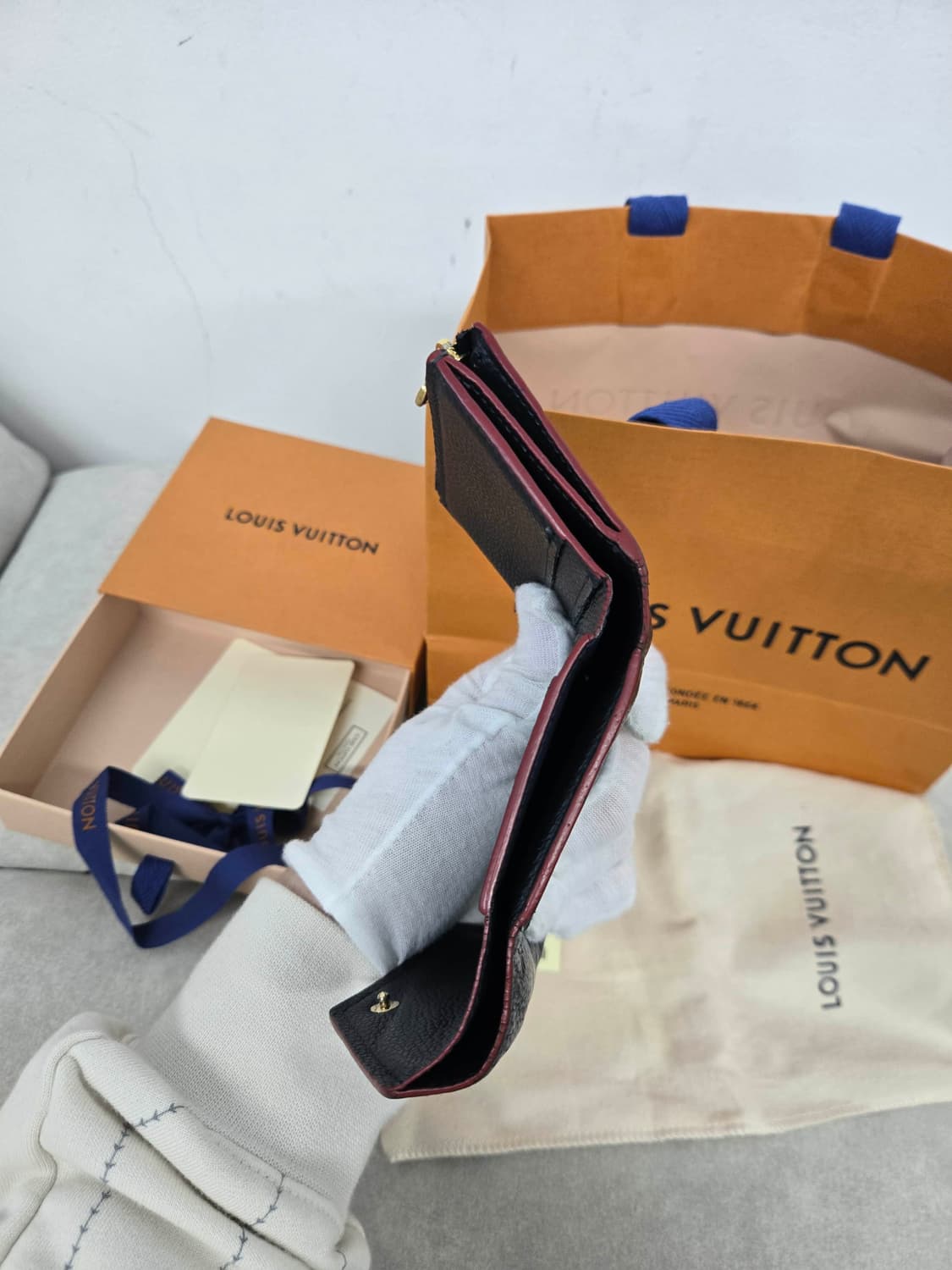 [보증서 정품] 루이비통 앙프레뜨 월릿 상품이미지1