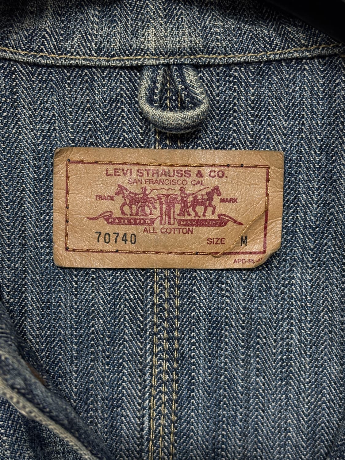 리바이스 헤링본 데님 초어자켓 상품이미지6