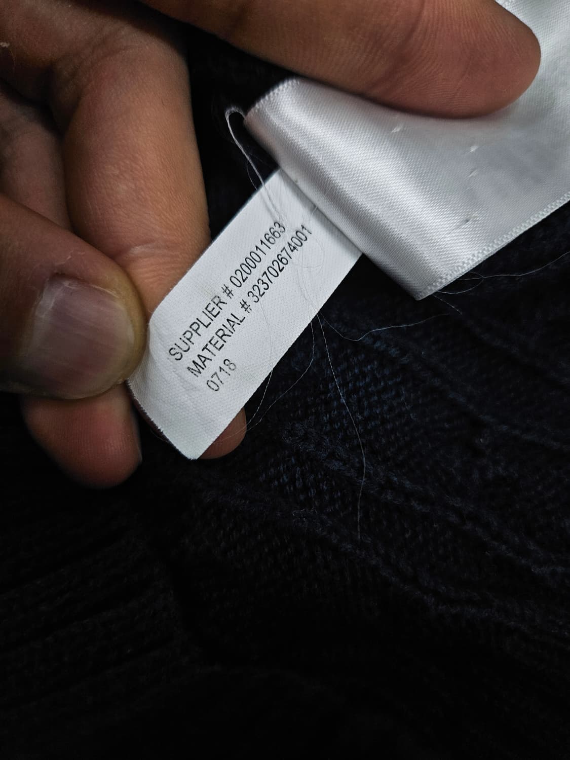 폴로 랄프로렌 케이블 니트 스웨터 급처 상품이미지8