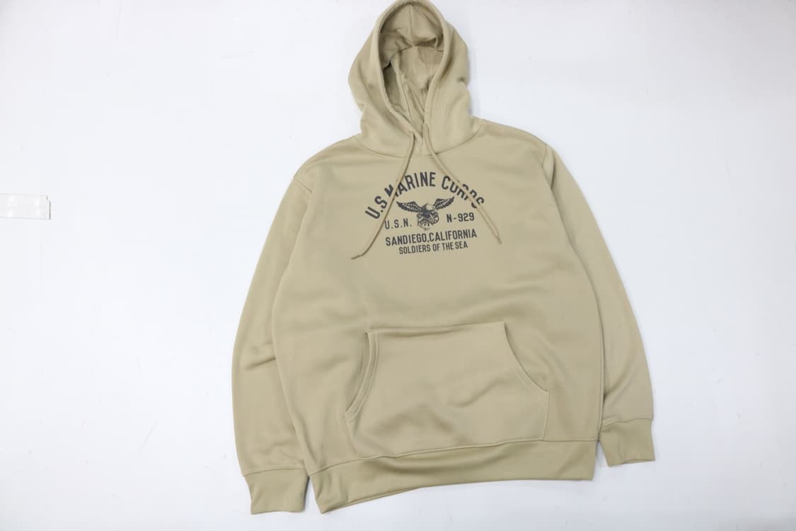 BARCEDOS 바르세도스 미해병 밀리터리 베이지 후드  상품이미지2