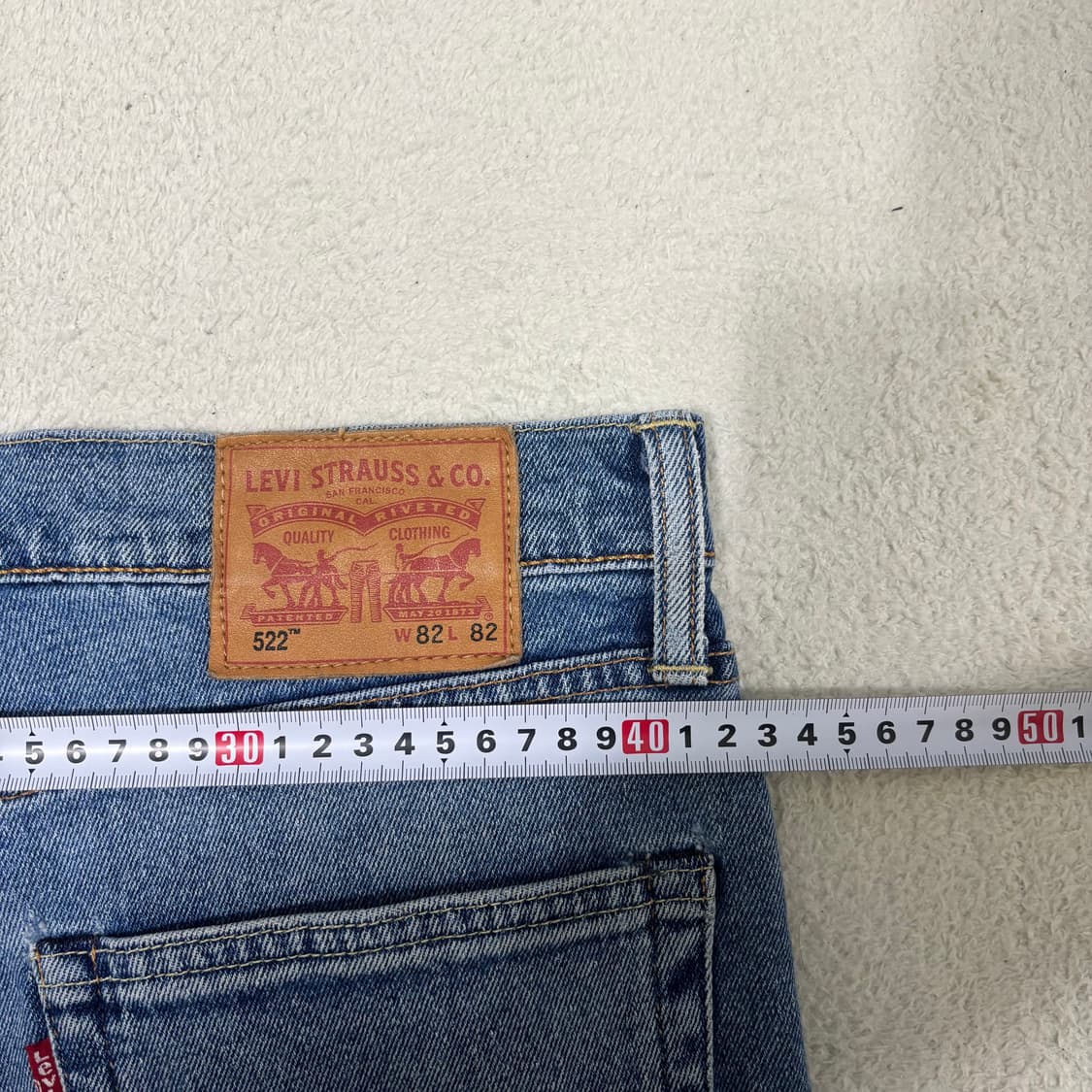 W82 리바이스 502 레귤러 테이퍼드 진 1210-2 상품이미지6