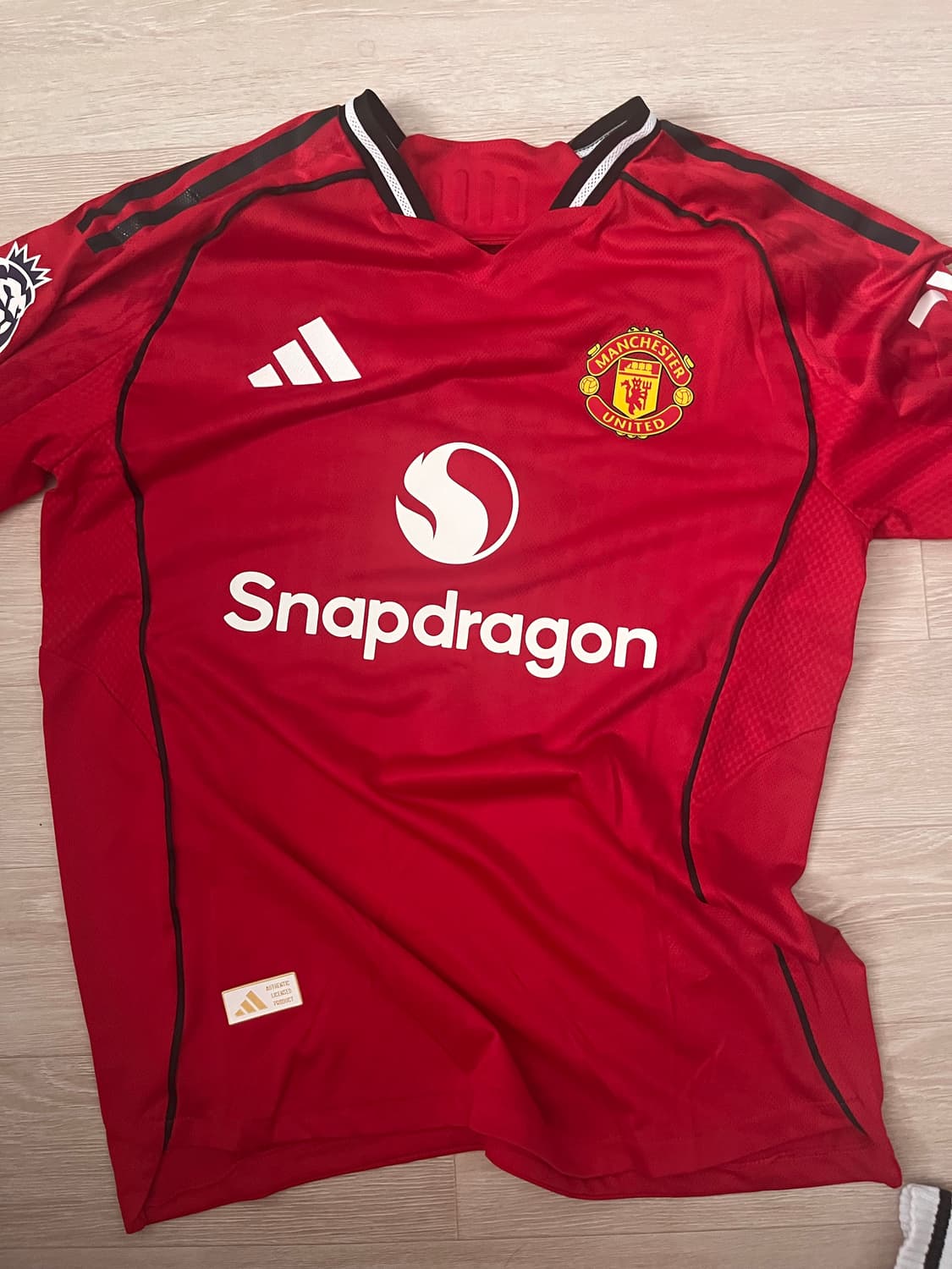아디다스 25/26 맨유 유니폼 브페 마킹 M 상품이미지1