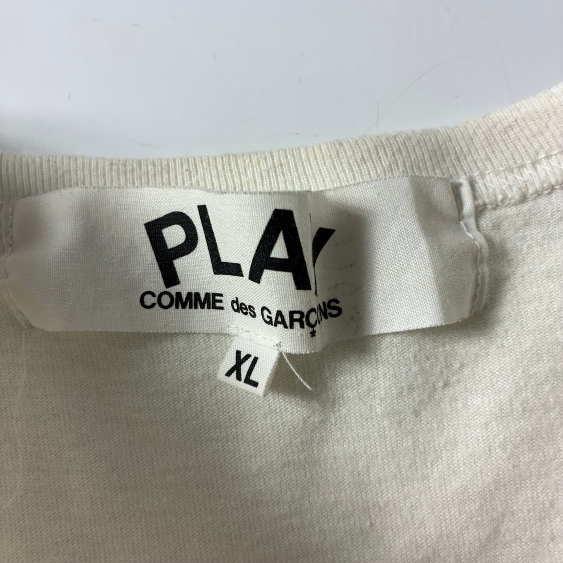 Comme de garsons  꼼데가르송 레드와펜 반팔 티셔츠  상품이미지3