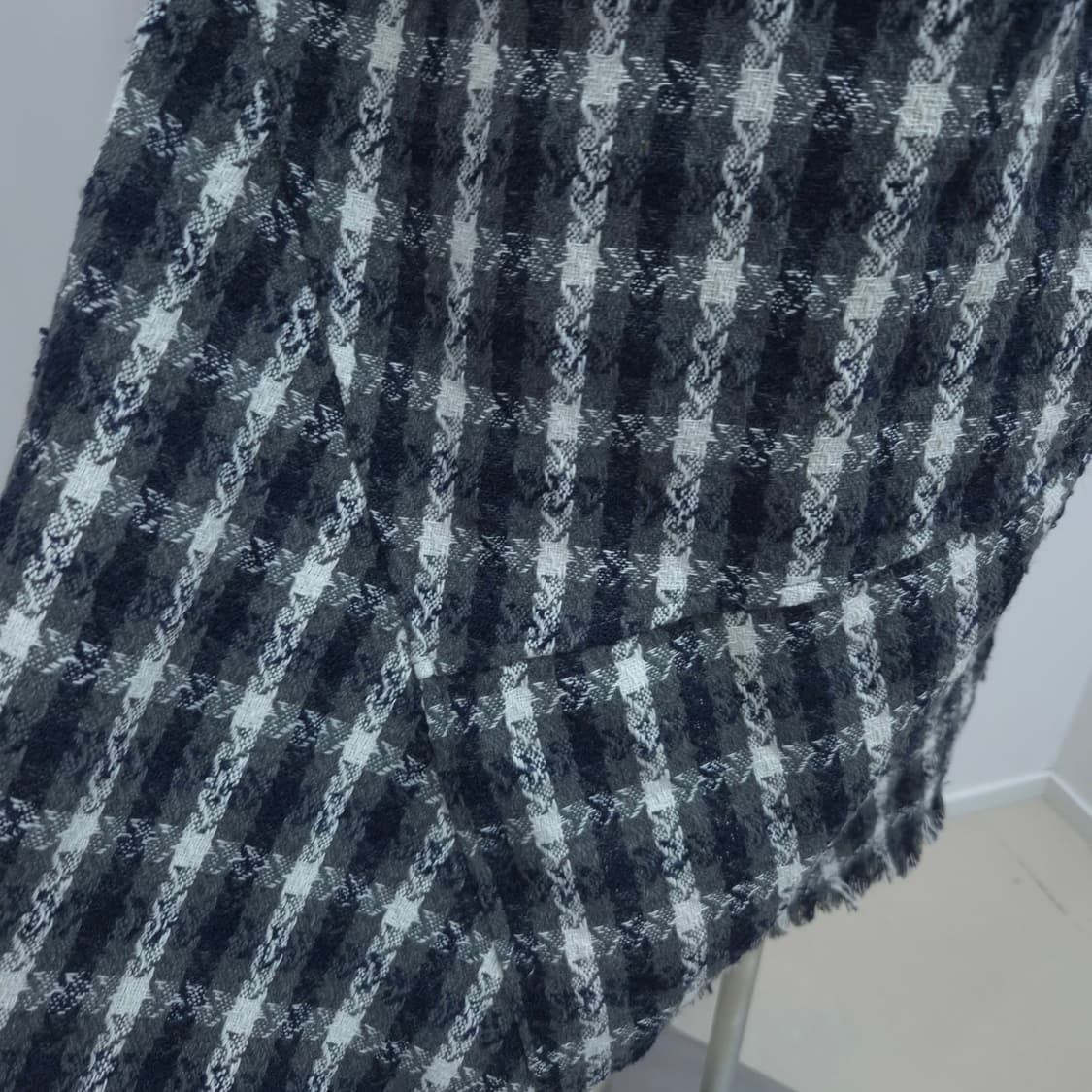 일본 GRL 언밸런스 체크 플레어 스커트 상품이미지7