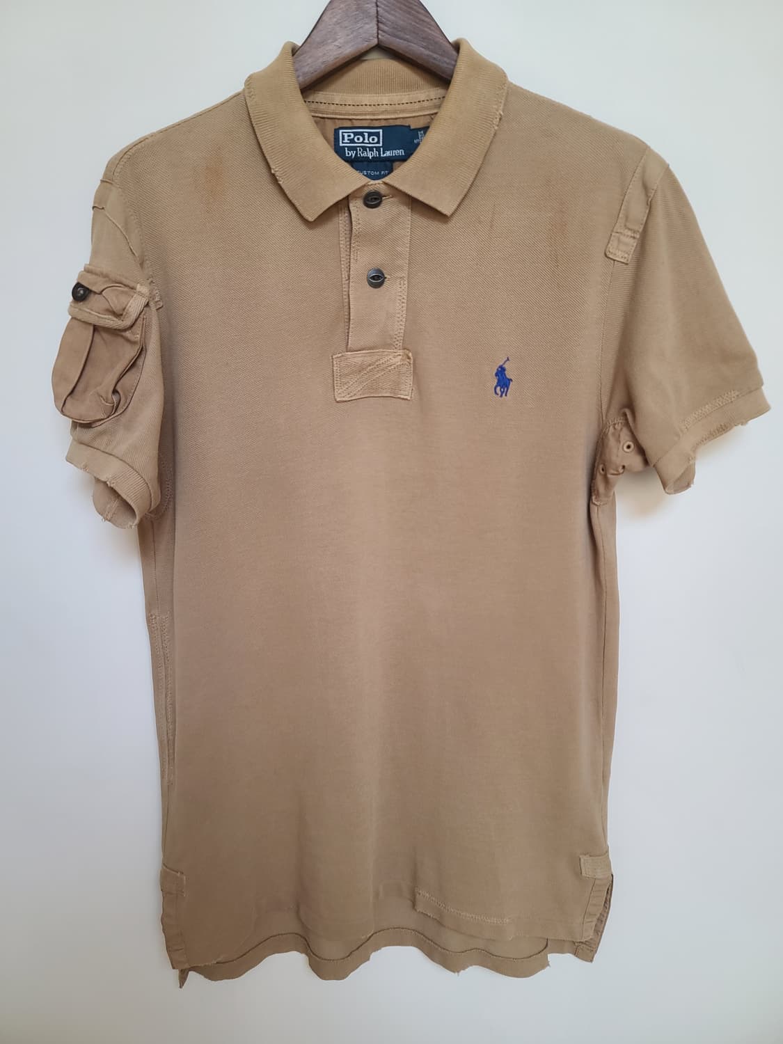 폴로 랄프로렌 2019ss 빈티지 디테일의 레어한 피케 티셔츠 상품이미지1