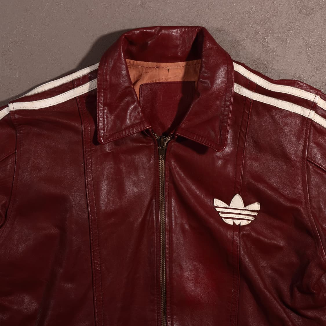 ADIDAS LEATHER JACKET 상품이미지2