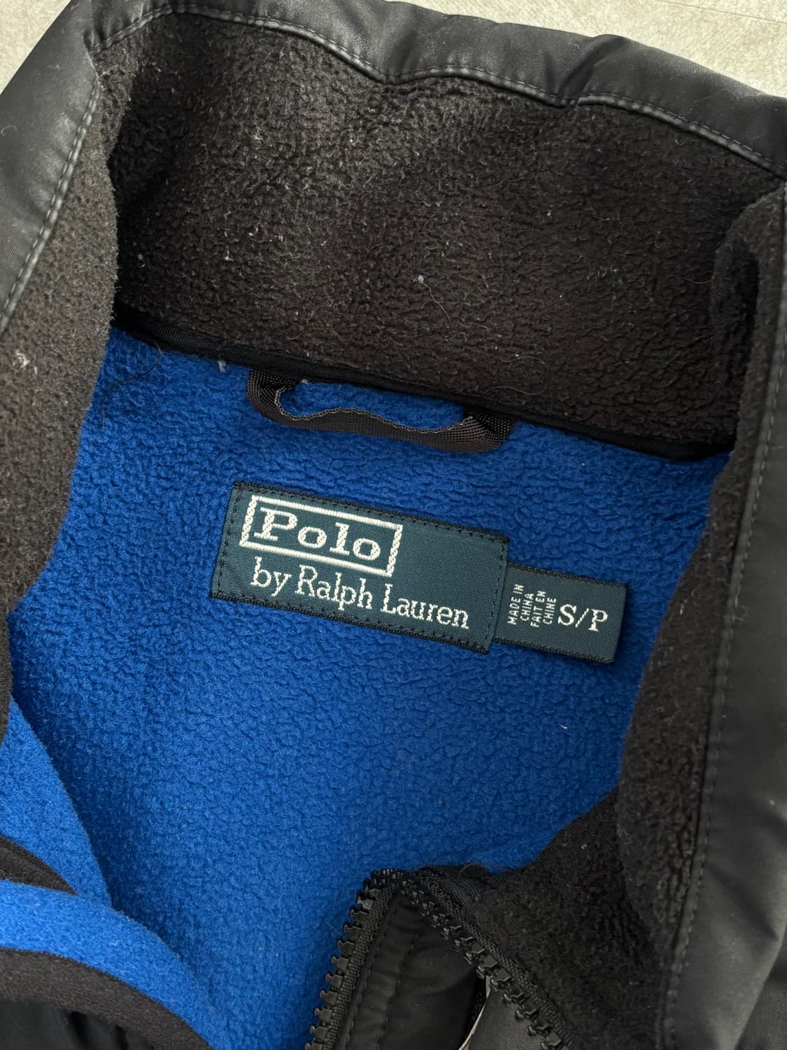 Polo 폴로 랄프로렌 폴라텍 딥 블루 플리스 자켓  상품이미지4