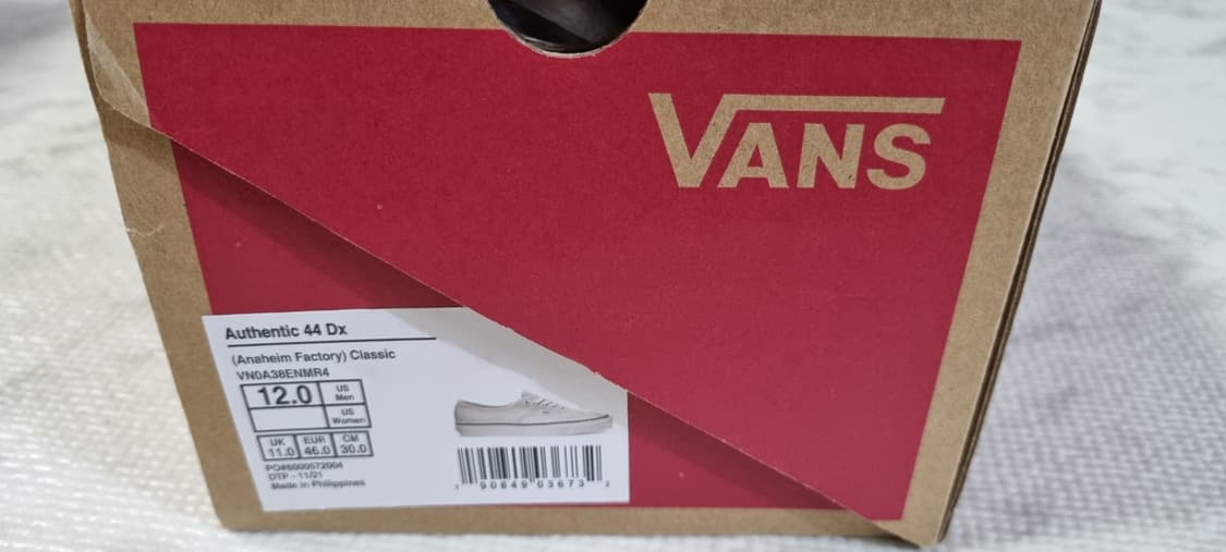 반스 어센틱 44 dx 애너하임 클래식 화이트 300 상품이미지4