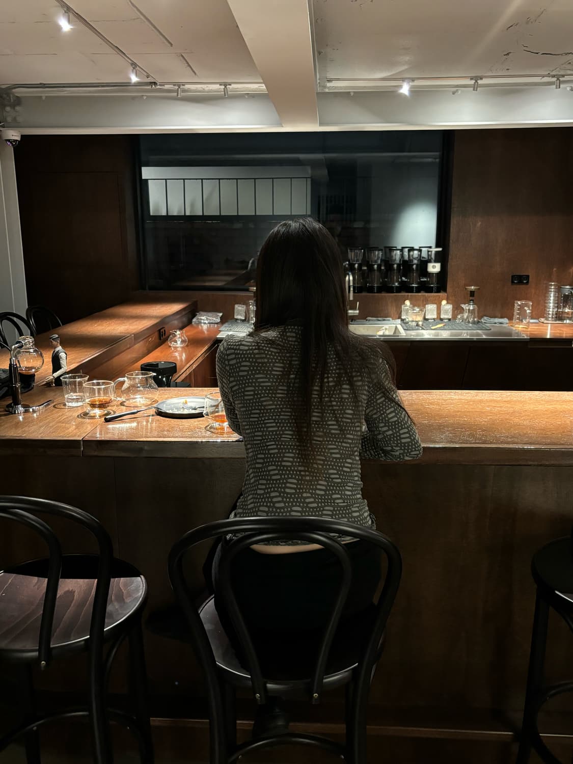 999 휴머니티 닷 패턴드 롱슬리브 상품이미지2