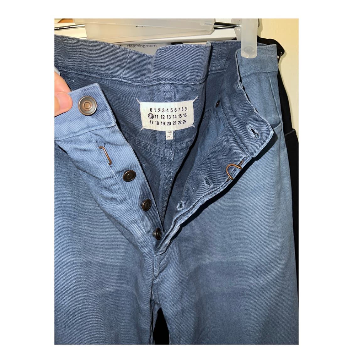 Margiela faded denim 46  상품이미지4