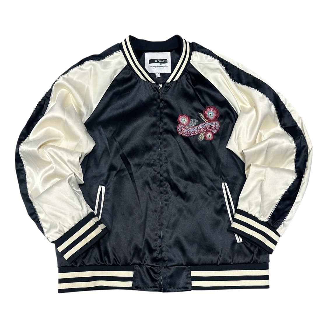 ✨ (바배) H:connect 꽃자수 블랙 자켓 스카쟌 상품이미지2