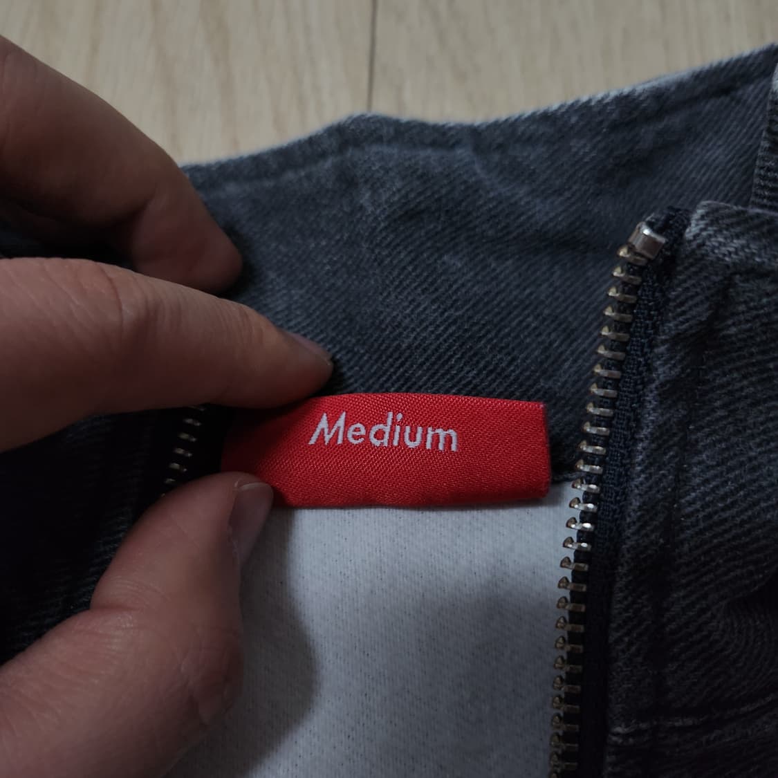 슈프림 스트라이프 하프 집업 풀오버 M 상품이미지5