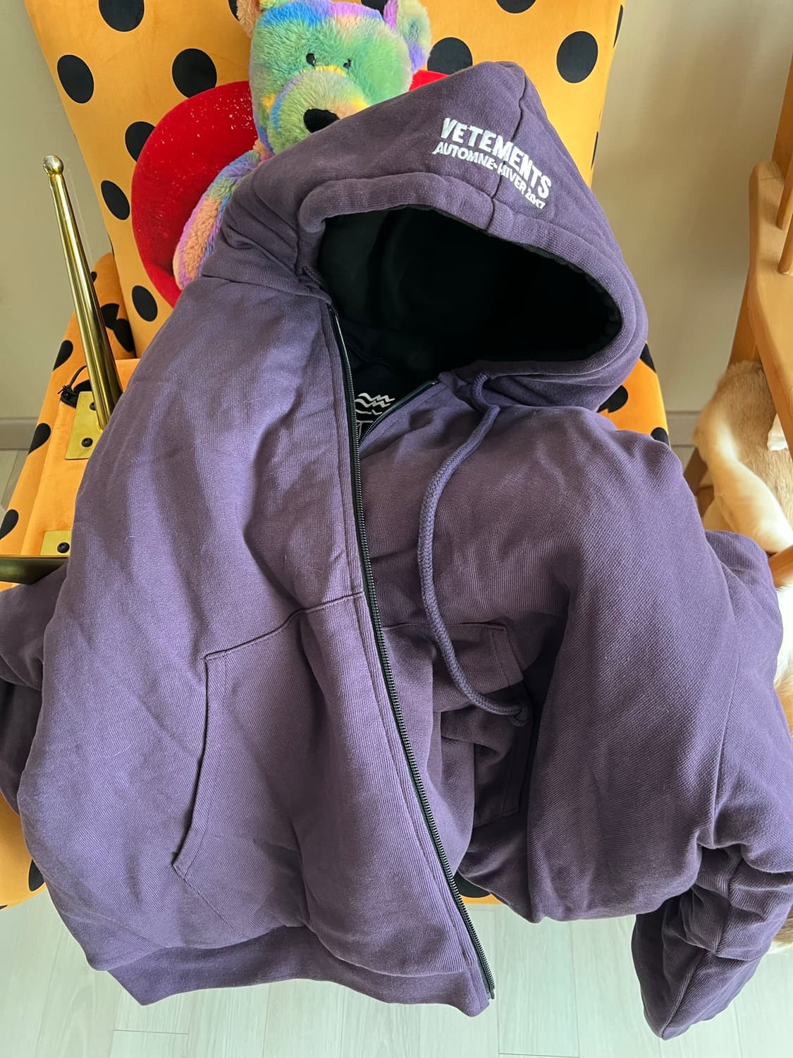 베트멍 다크니스 건클럽 리버시블 양면 봄버 후드집업 점퍼 (L) 상품이미지1