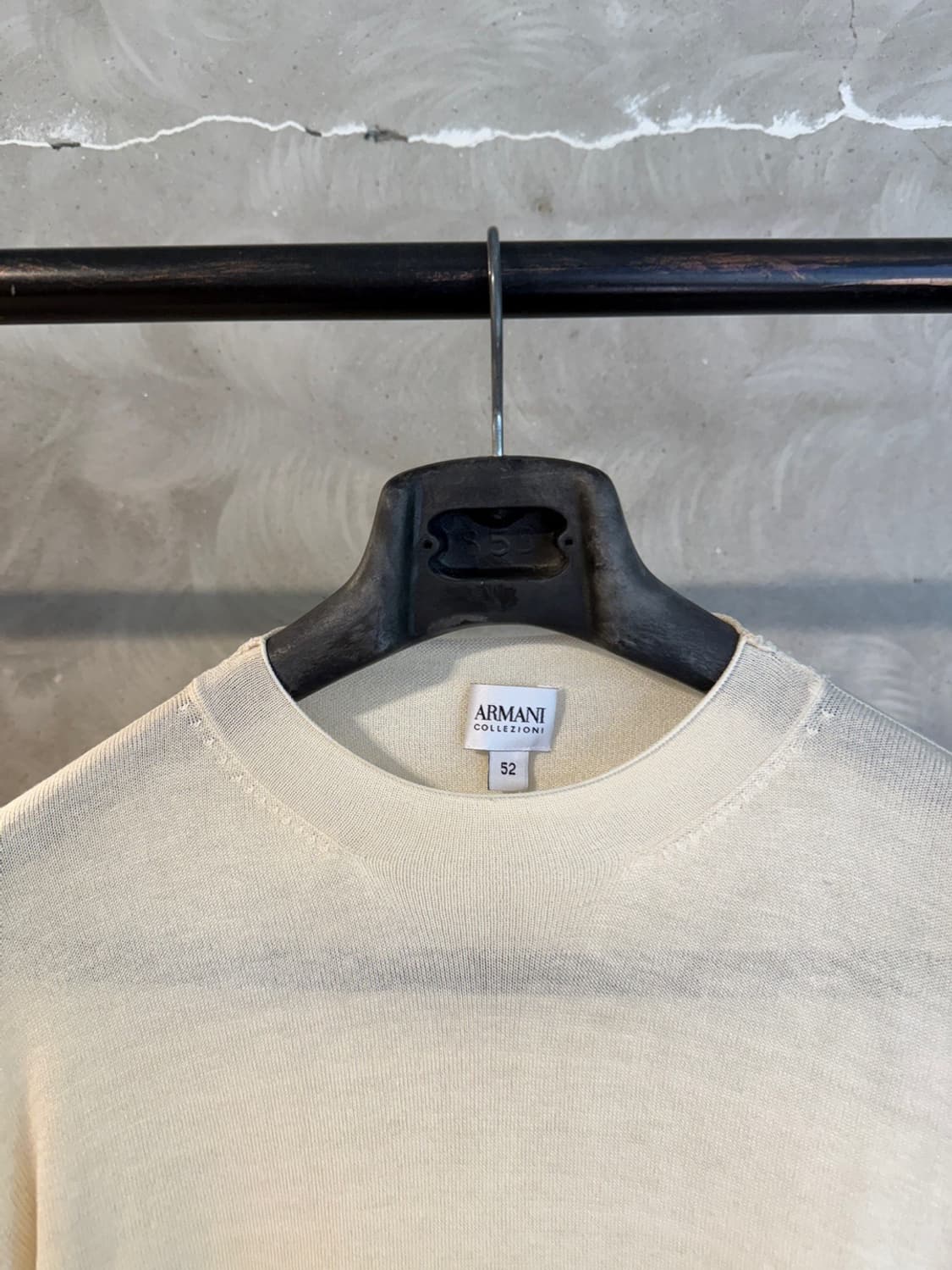 아르마니 꼴레지오니 모크넥 니트 105 상품이미지3