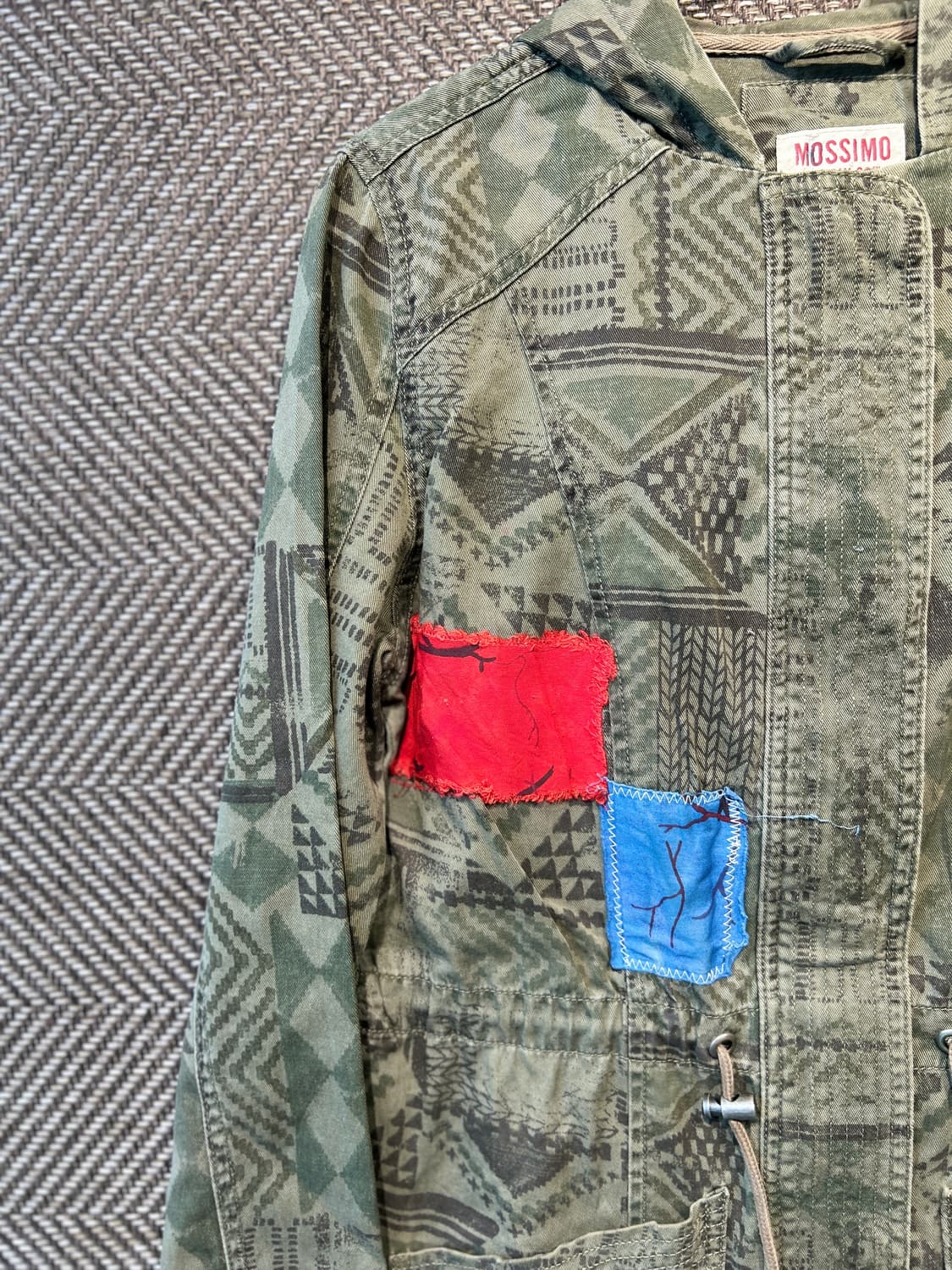 모시모 패치워크 필드자켓 Mossimo 상품이미지5