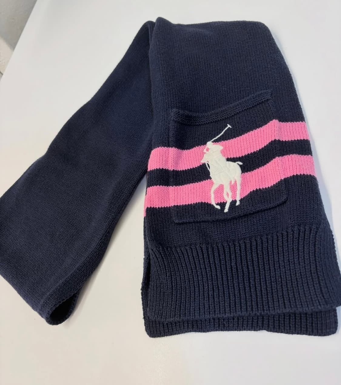 폴로 랄프로렌 빅포니 포켓 머플러 상품이미지2