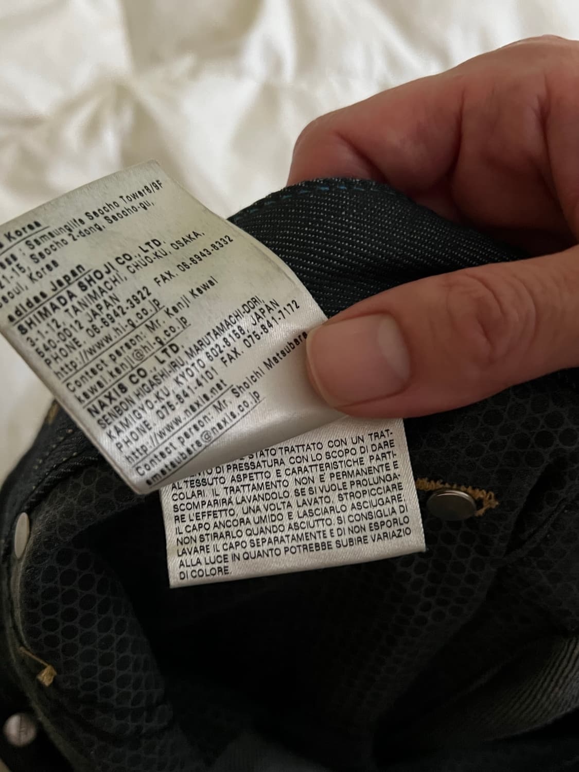 (정품) 아디다스 ×디젤 콜라보 청바지 30사이즈 상품이미지8