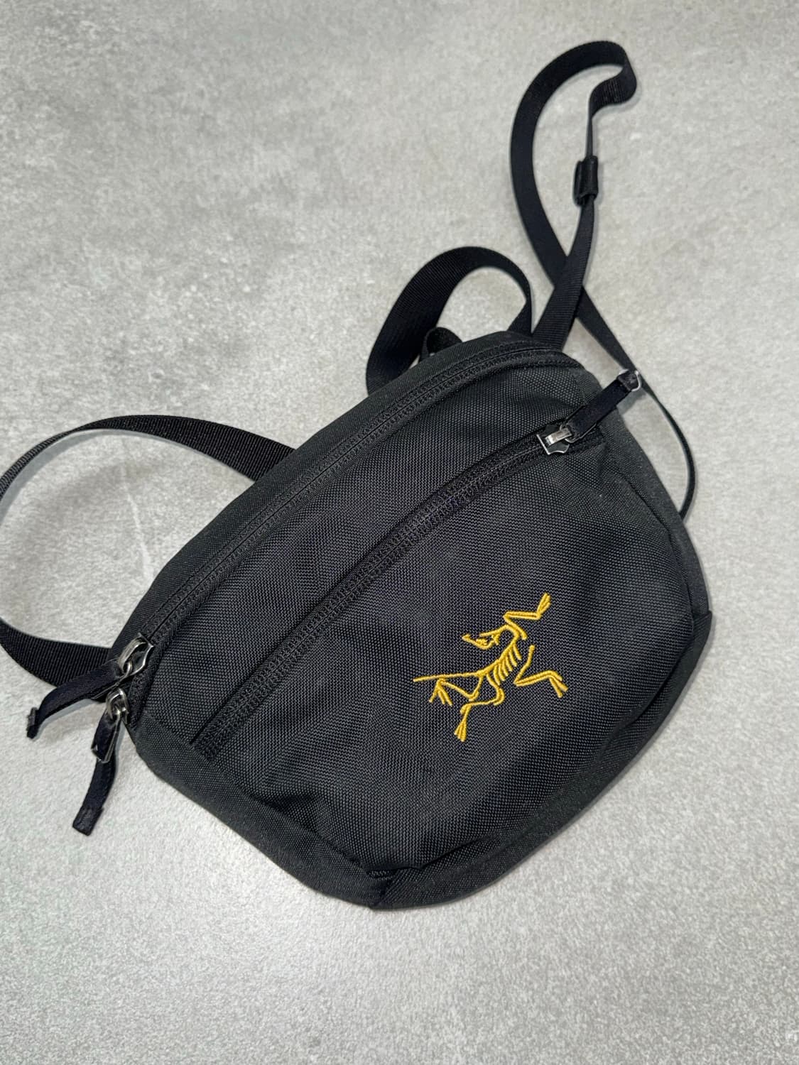 아크테릭스 멘티스1 웨이스트팩 블랙 상품이미지1