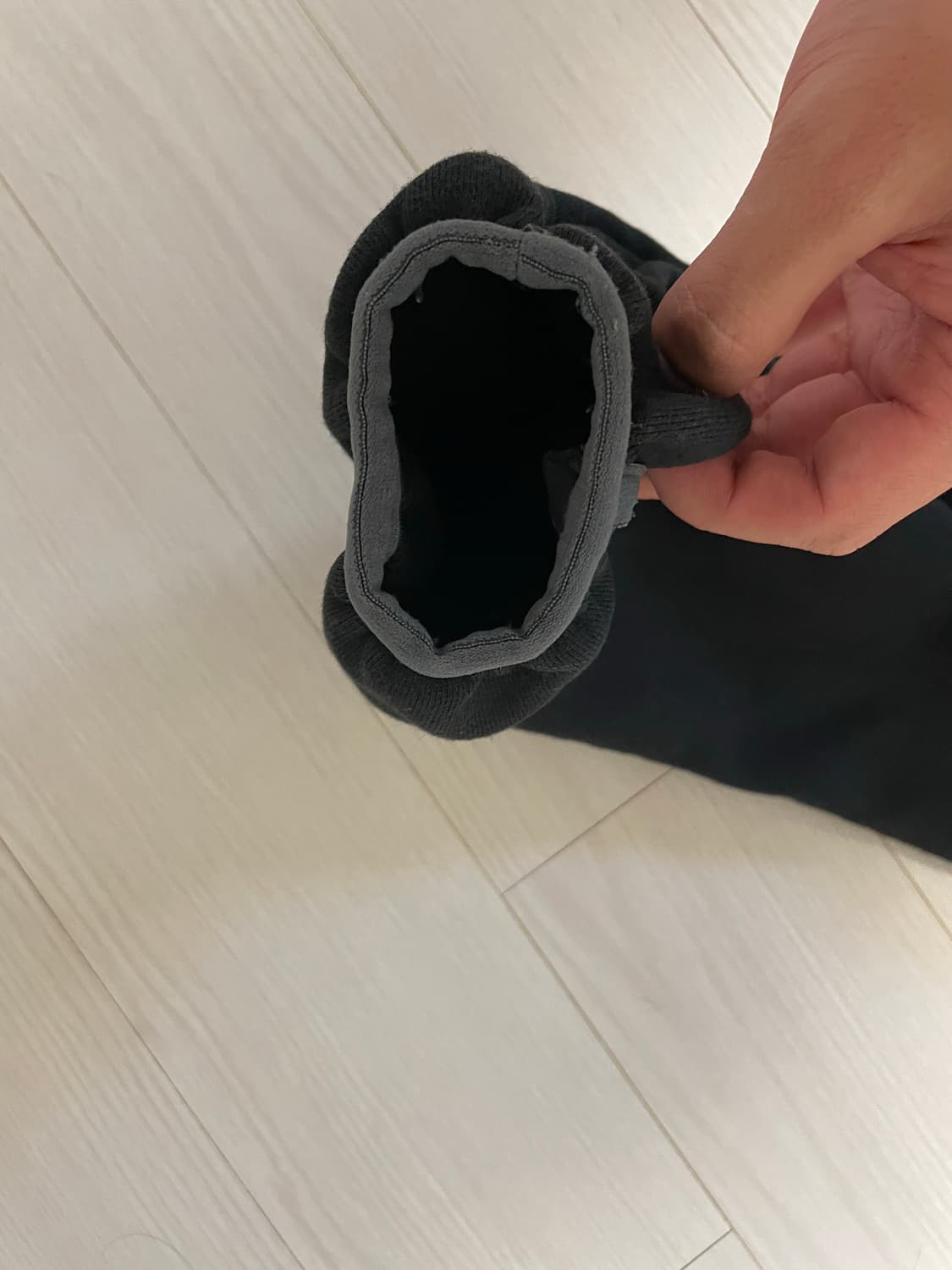 산산기어 테이프드 후디 24fw 블랙 상품이미지5