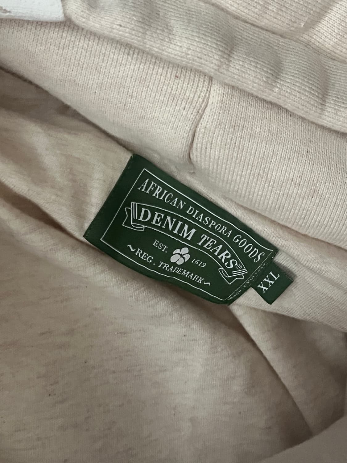 데님티어스 오트밀 가디건 정품 새상품 판매 상품이미지3