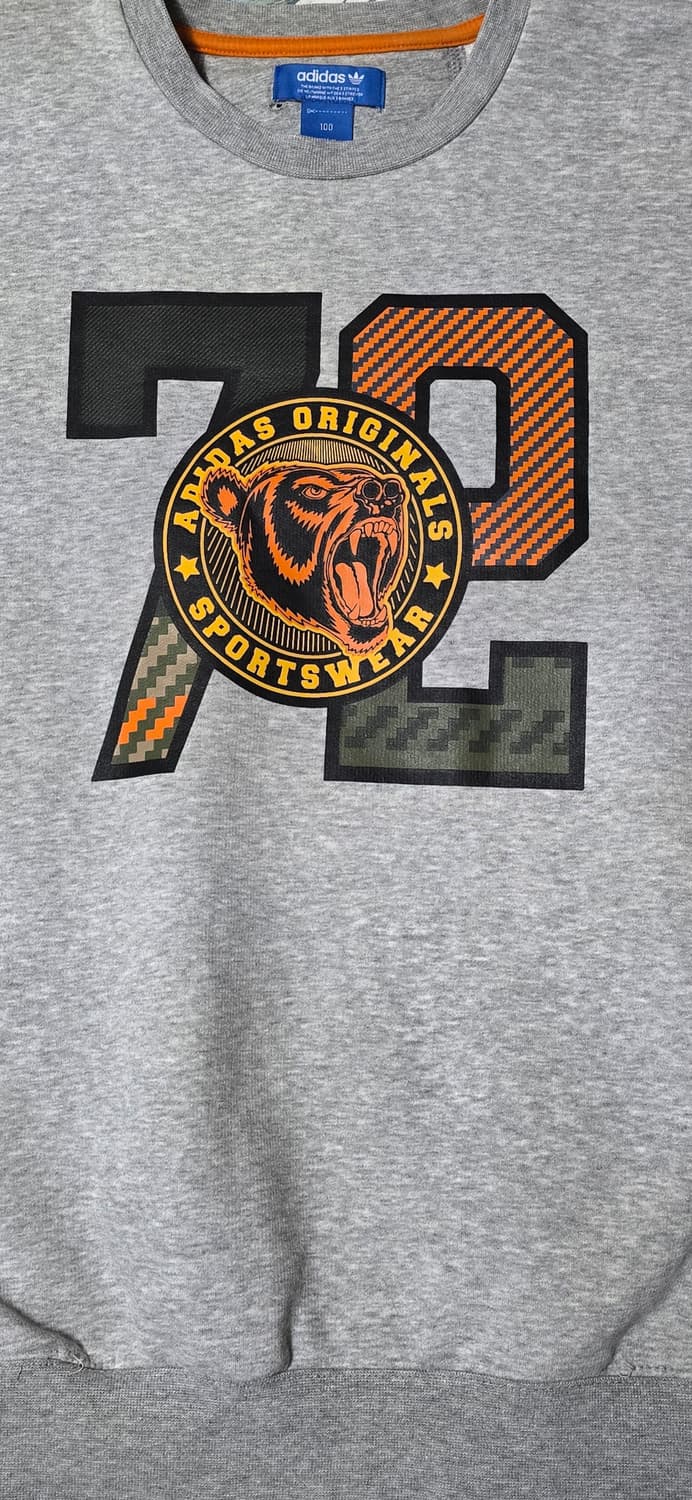 아디다스 MAD PLAID CREW 맨투맨 100 상품이미지5