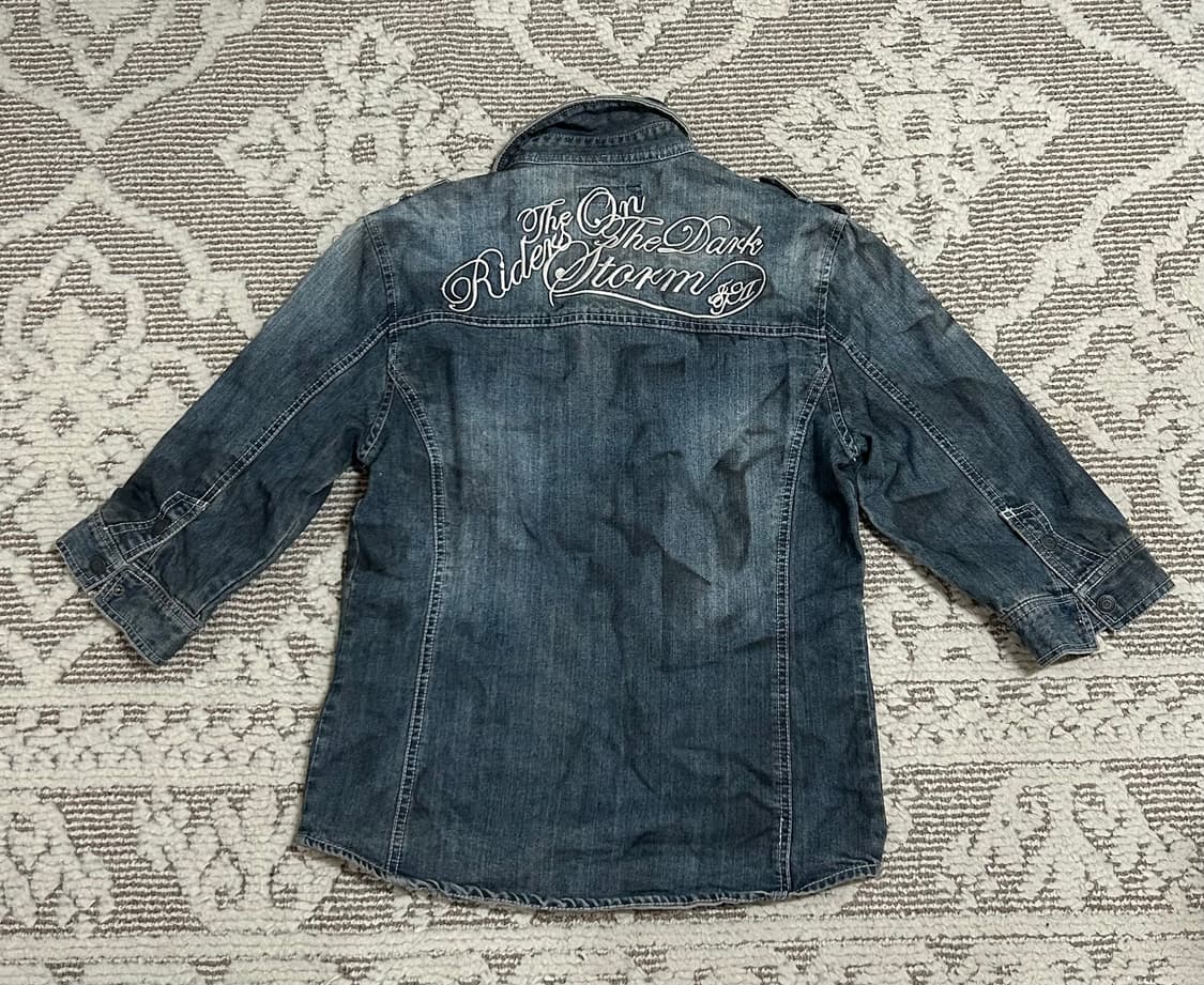 in the attic 데님 락시크 자켓 상품이미지2