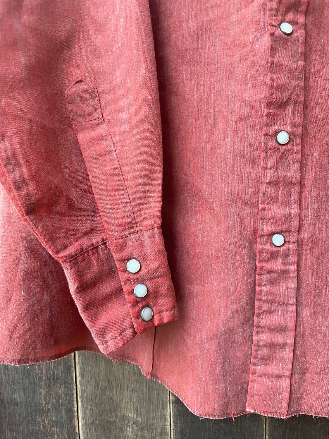1970-80's Vintage Western shirt 상품이미지5