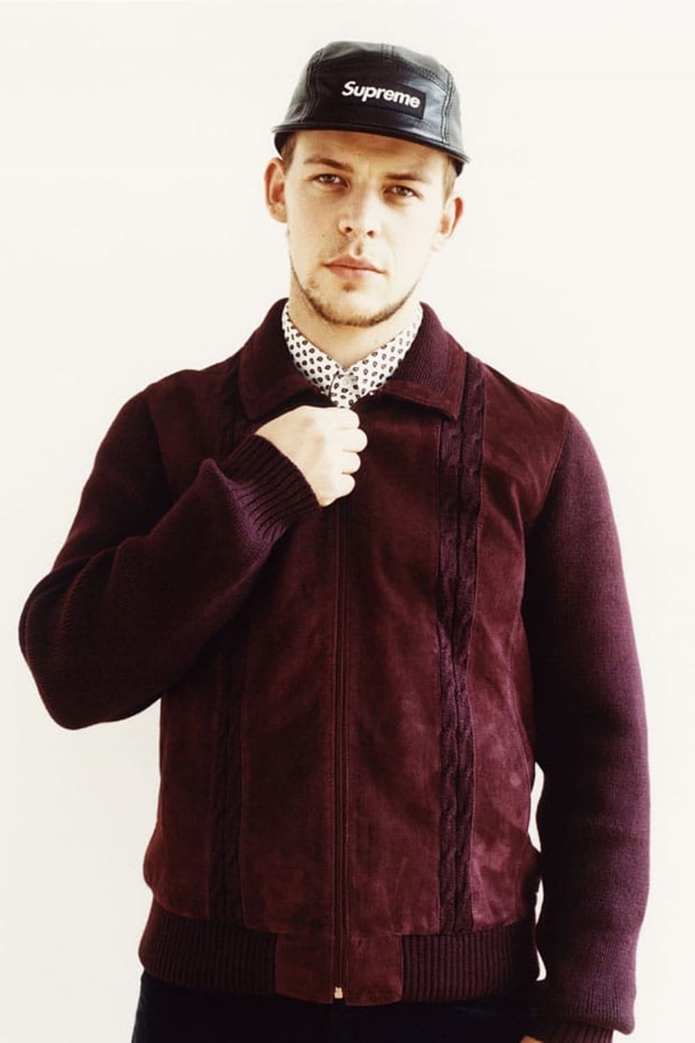 Supreme 슈프림 스웨이드 프론트 집업 자켓 상품이미지1